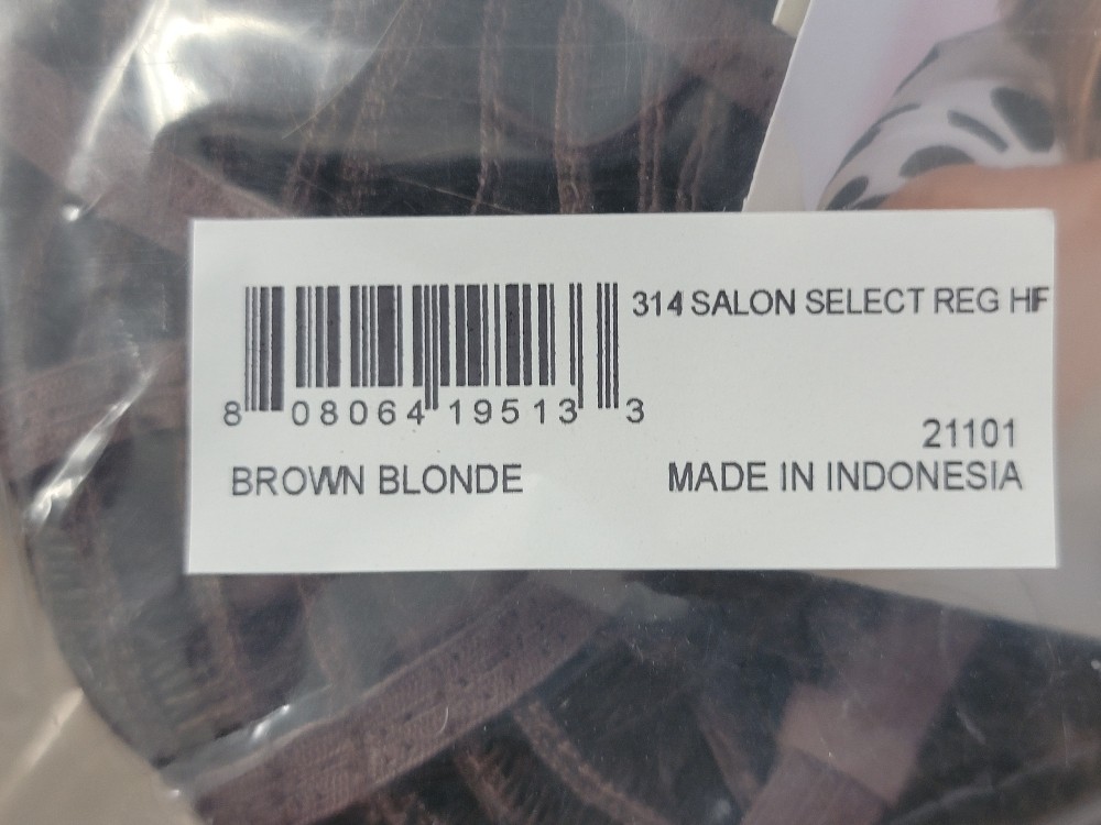 Brown Blonde Regular #314 Toni Brattin Salon Select Wig – Short Cut with Curled