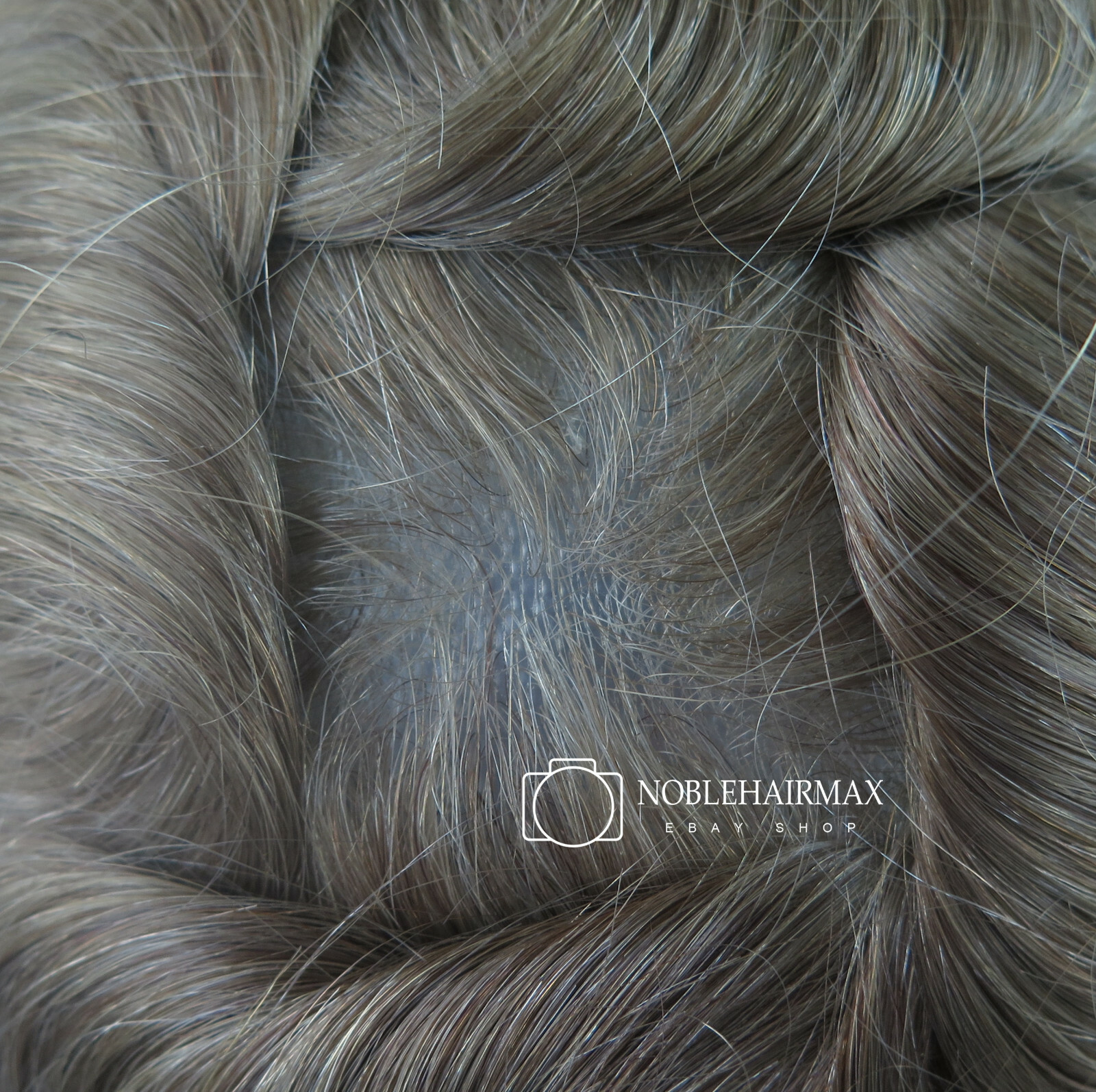 Super Natural Mens Hair Replacement Ultra Thin Skin Blonde Hairpiece Wig #20