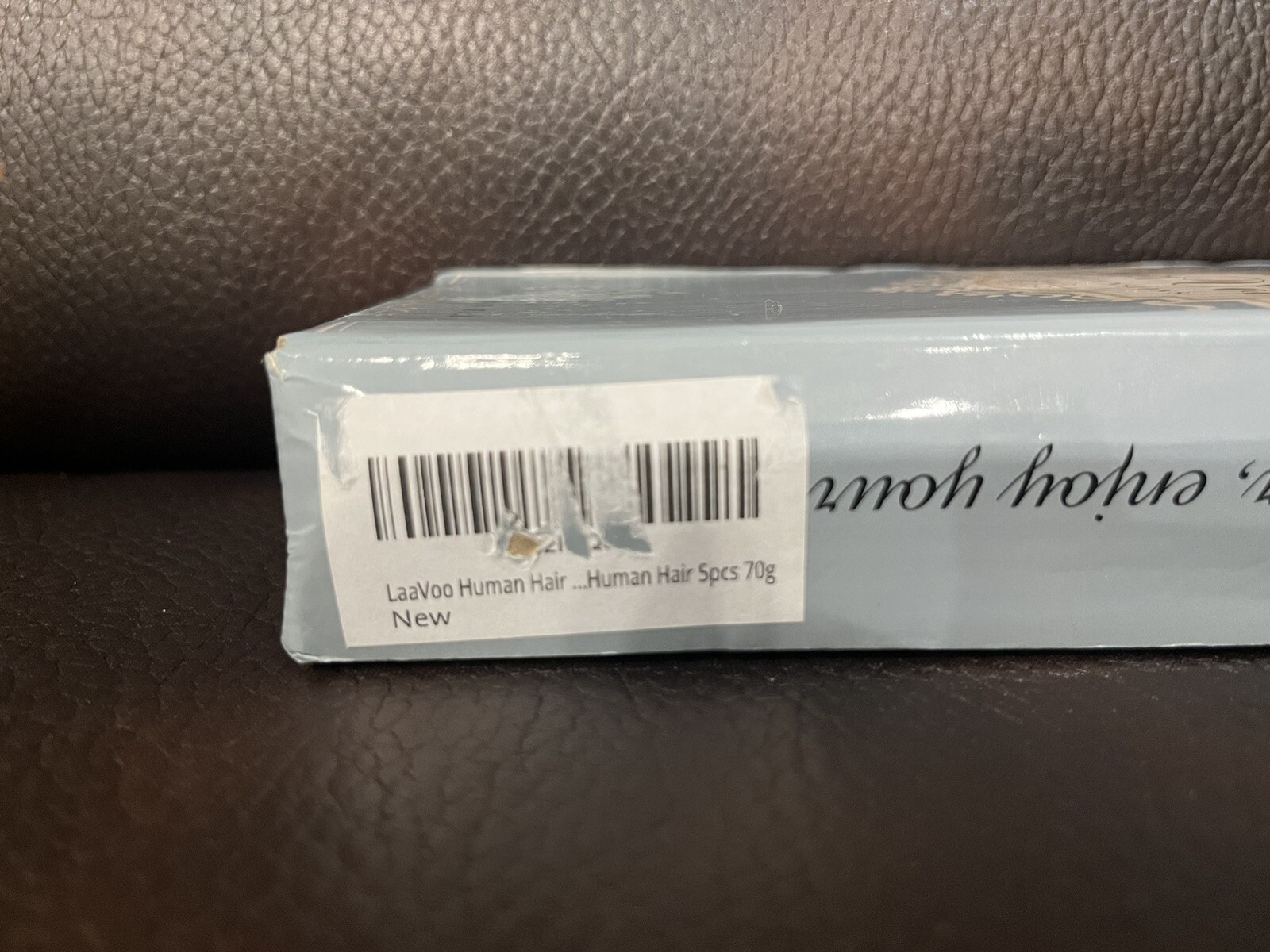 Laavoo 70g Clip In Human Hair Extensions 14” Highlighter Hair 4/27/4#