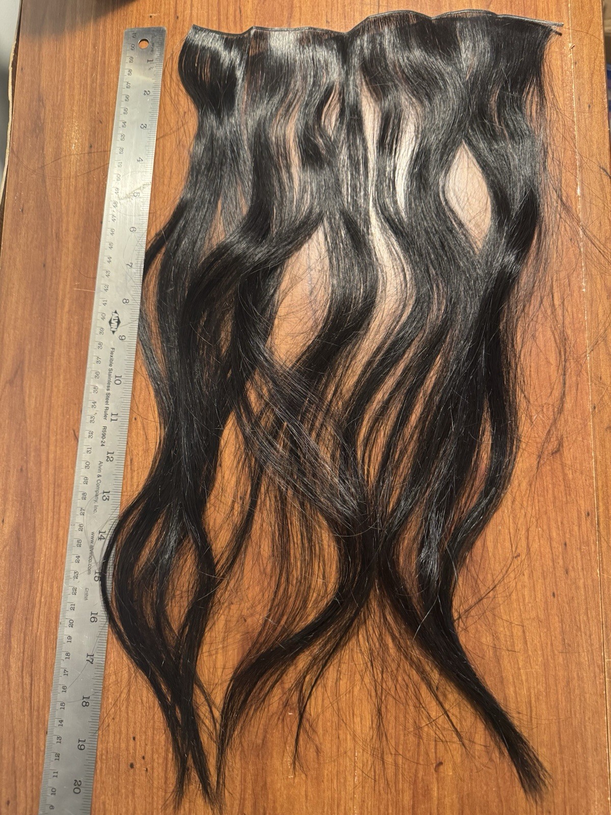 20 inch Hand tied hair extensions IBE REMY 1 Weft