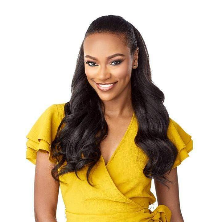 SENSATIONNEL INSTANT WEAVE SYNTHETIC HALF WIG WITH DRAWSTRING CAP – IWD 004