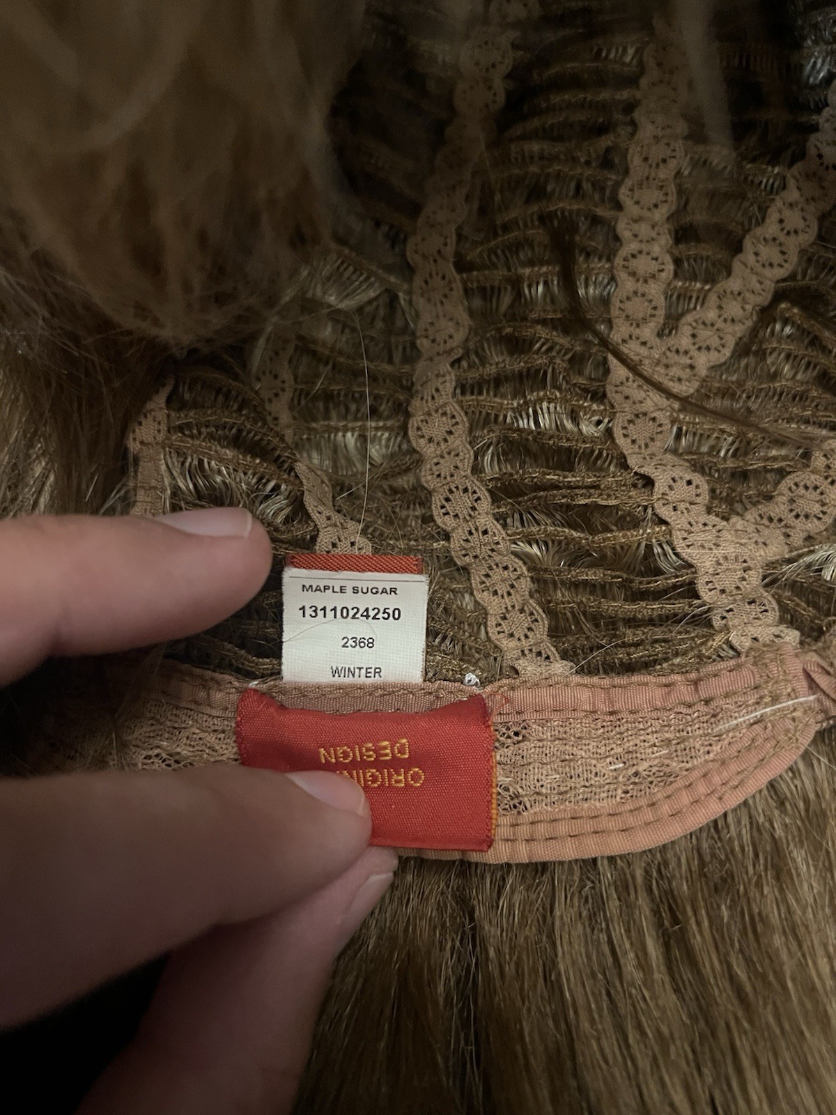 Rene of Paris Wig Lot Model 2368 Maple Sugar & 2318 Marble BRN