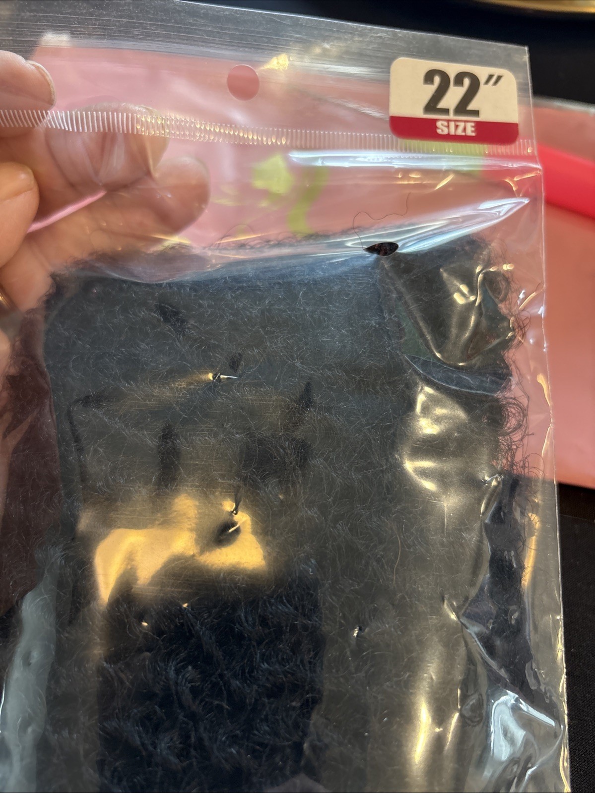 100% Afro Kinkys Bulk Human Hair for Twists, Afro Kinkys Human Hair Bulk 22”