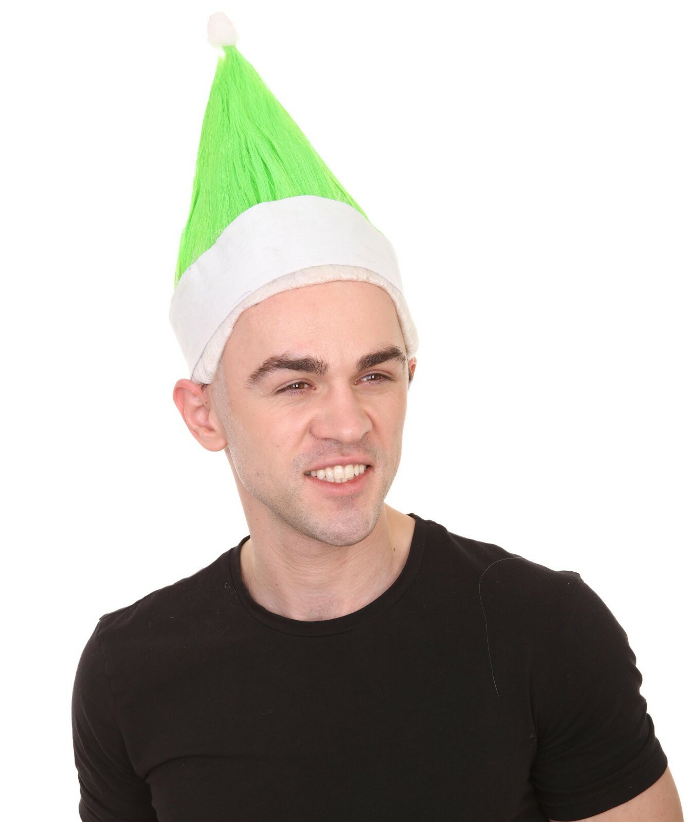 Santa’s Helper Wig | Christmas Unisex | Premium Breathable Capless Cap HM-589A
