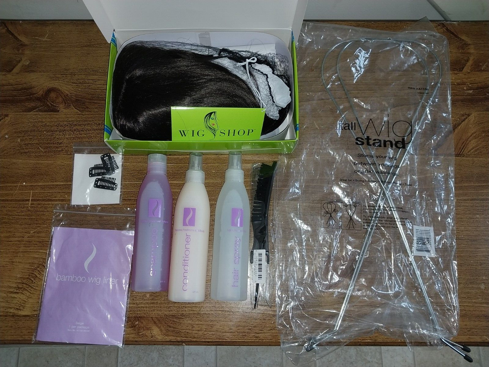 WigShop Drew Wig in Dark Walnut (Average Size) + Shampoo/Conditioner/Accessories