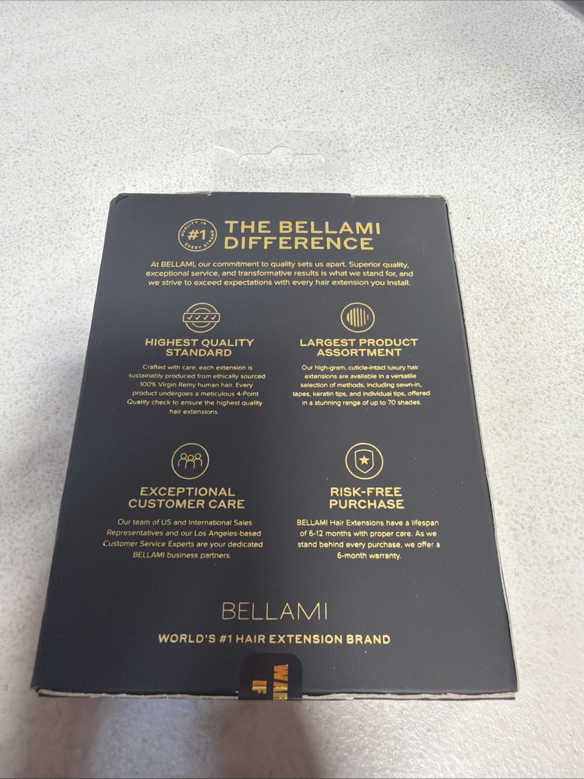 BELLAMI INFINITY WEFT Color CHOCOLATE REVEL #1C2418/46/4 Hybrid 16in -60g