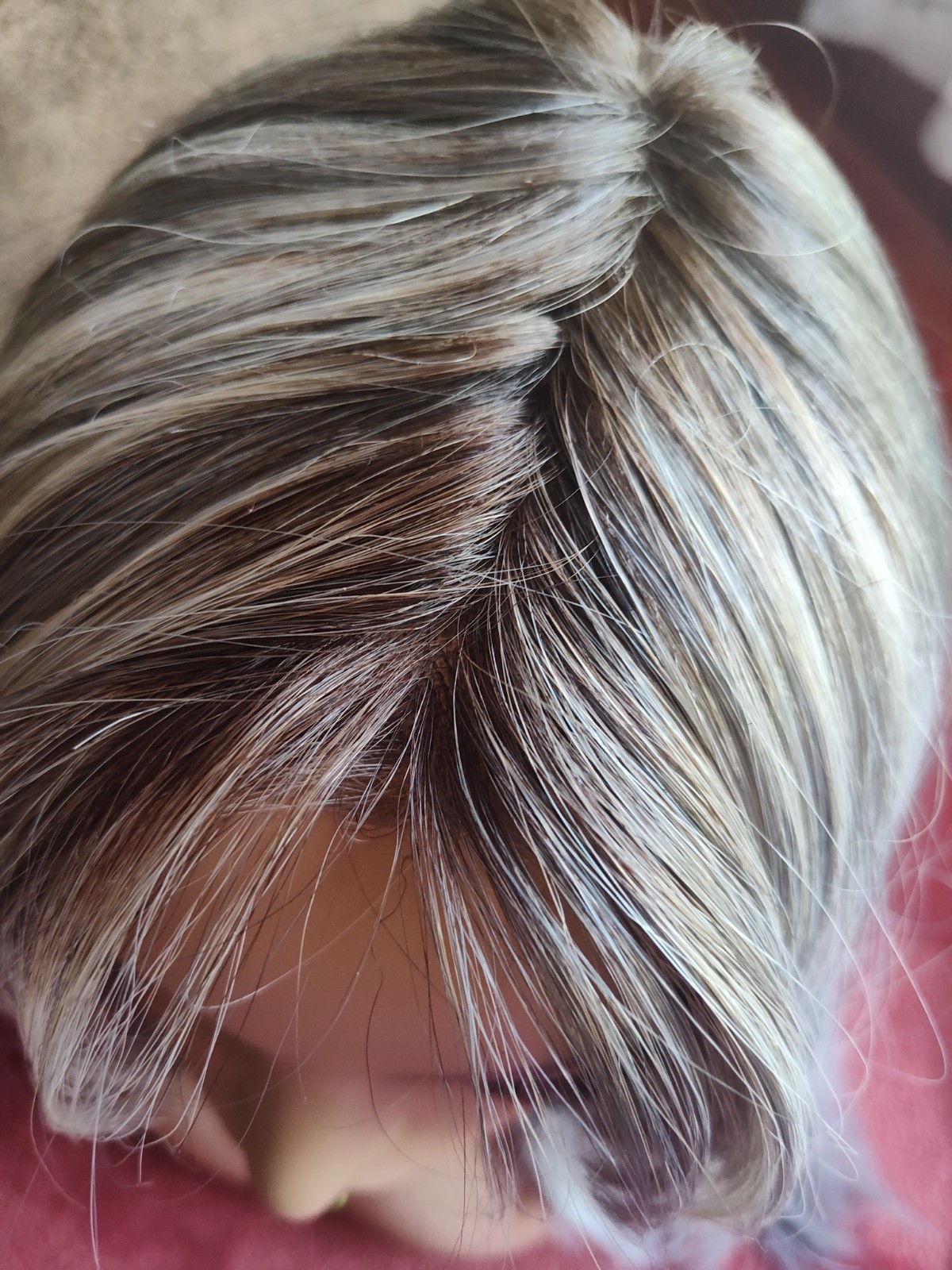 Wigs For Every Woman Exclusive Grey Long Layered Heat Friendly Synthetic Wig