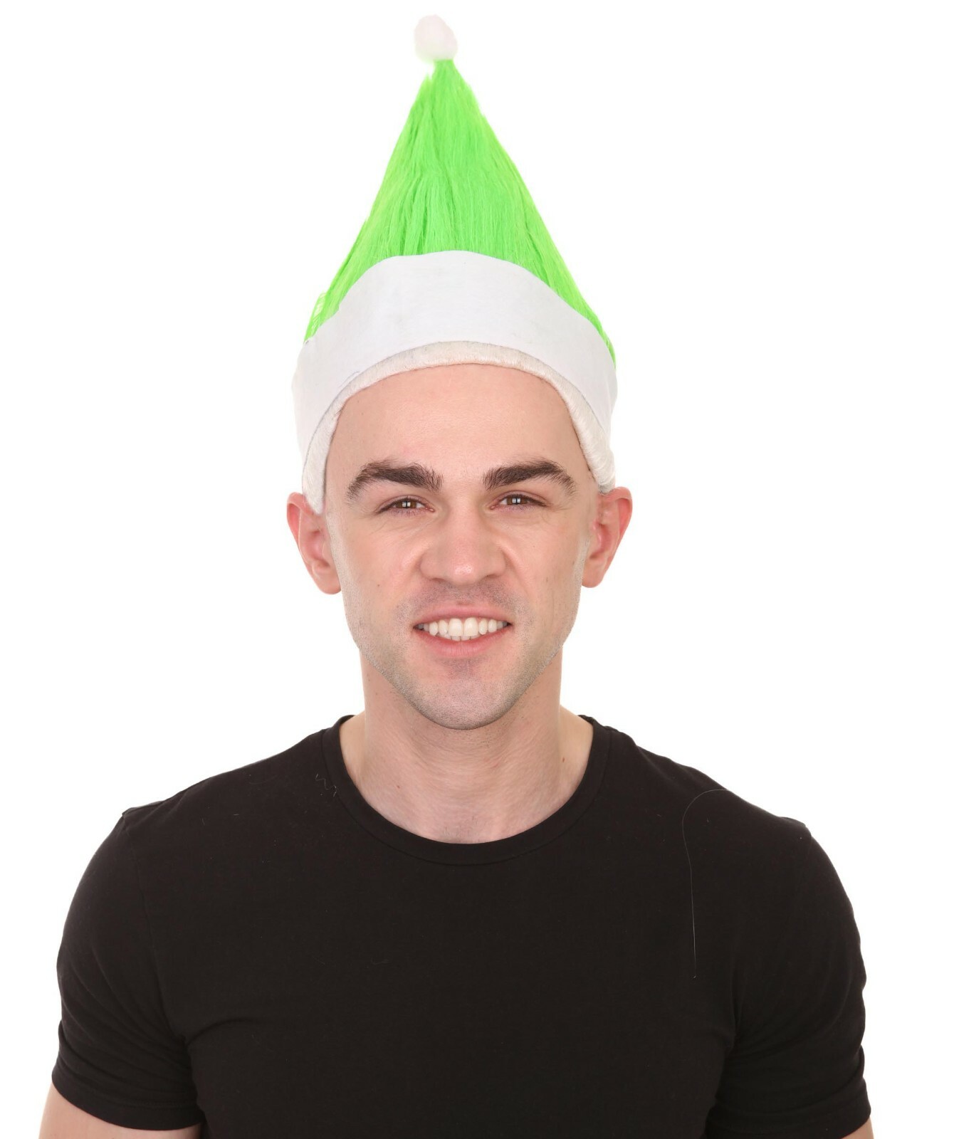Santa’s Helper Wig | Christmas Unisex | Premium Breathable Capless Cap HM-589A