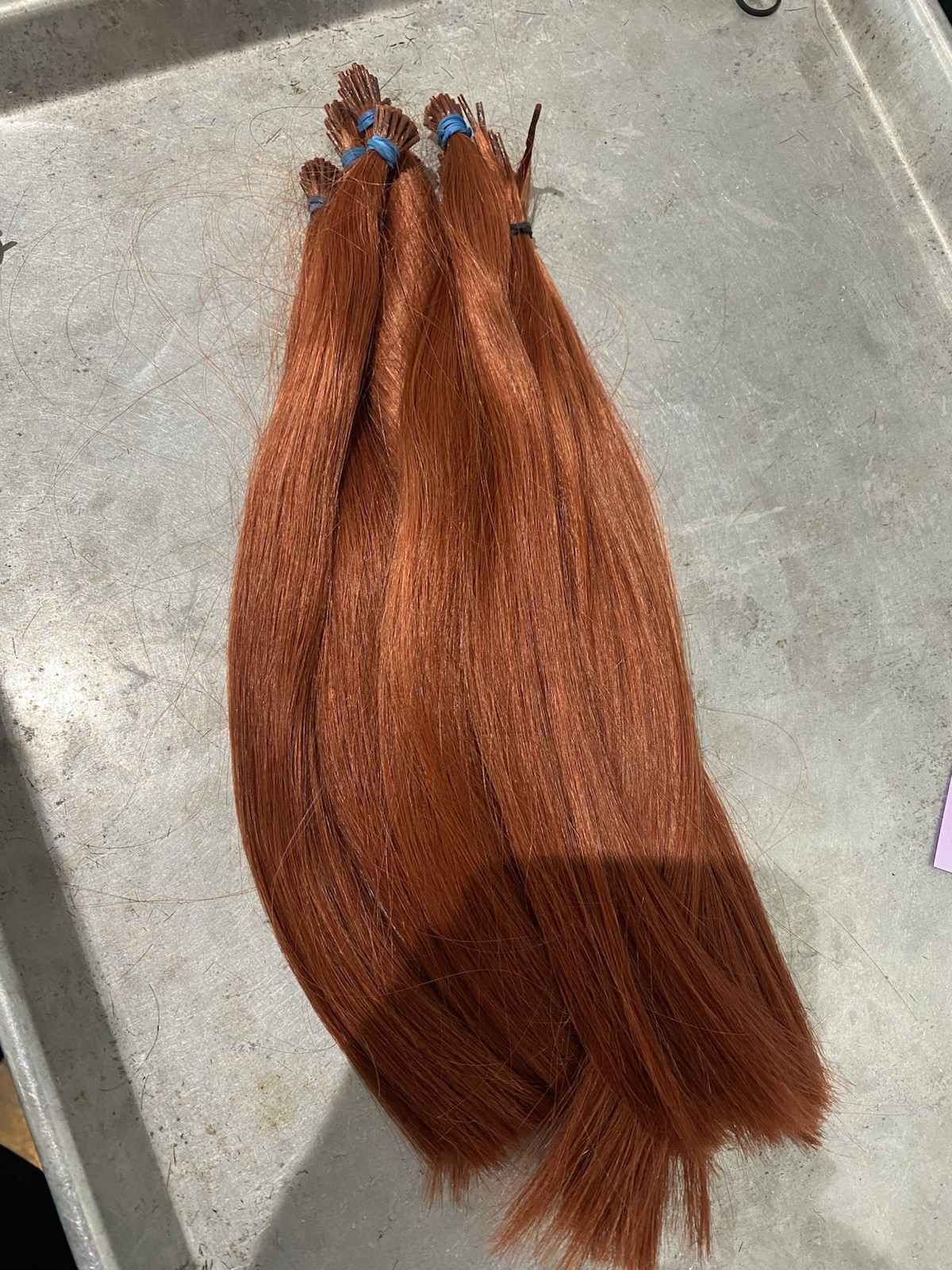 Human Hair 11” Coper Red 83 GM