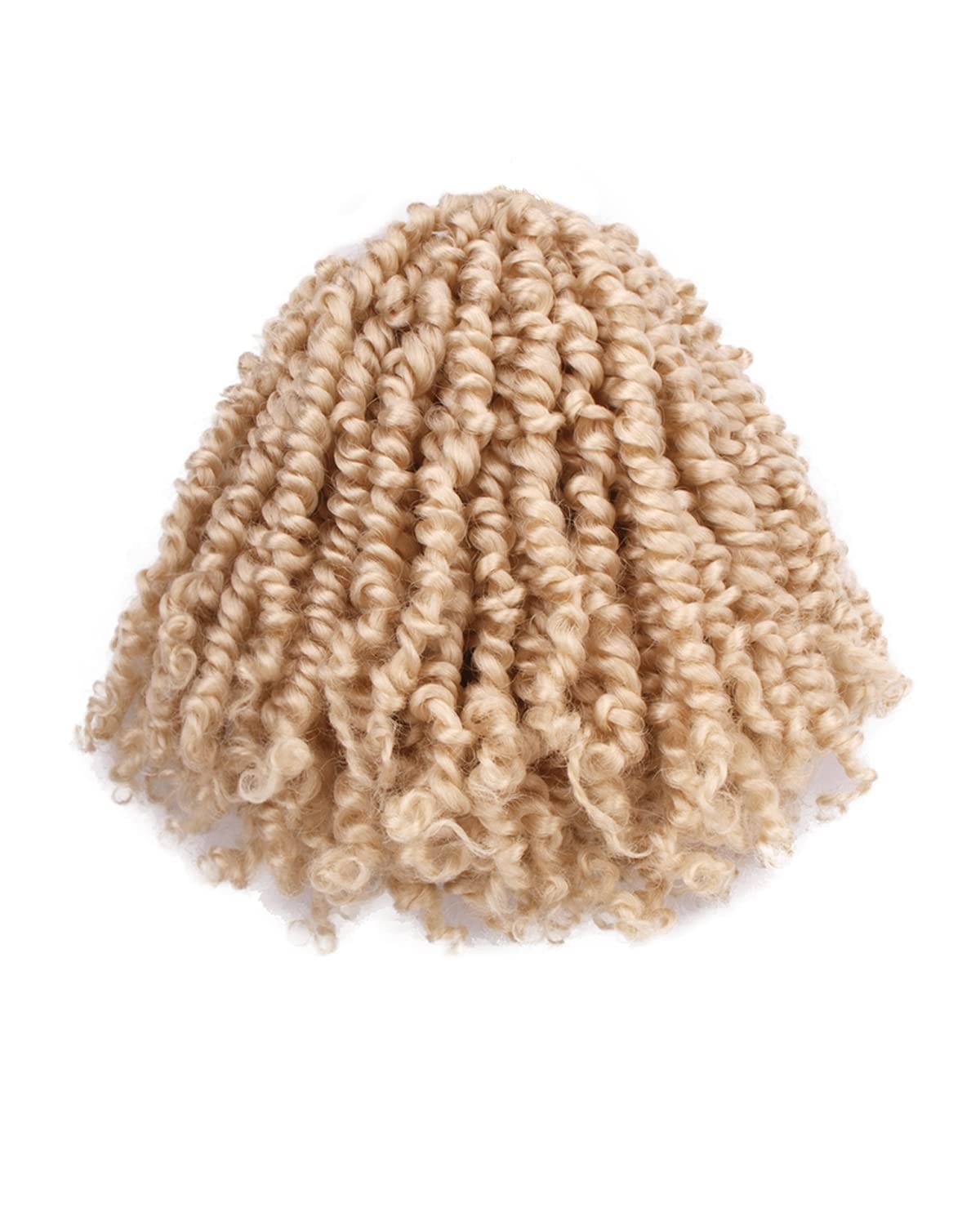 Hahoness 6 Inches 8 Packs Super Short Passion Twist Crochet Hair For Black