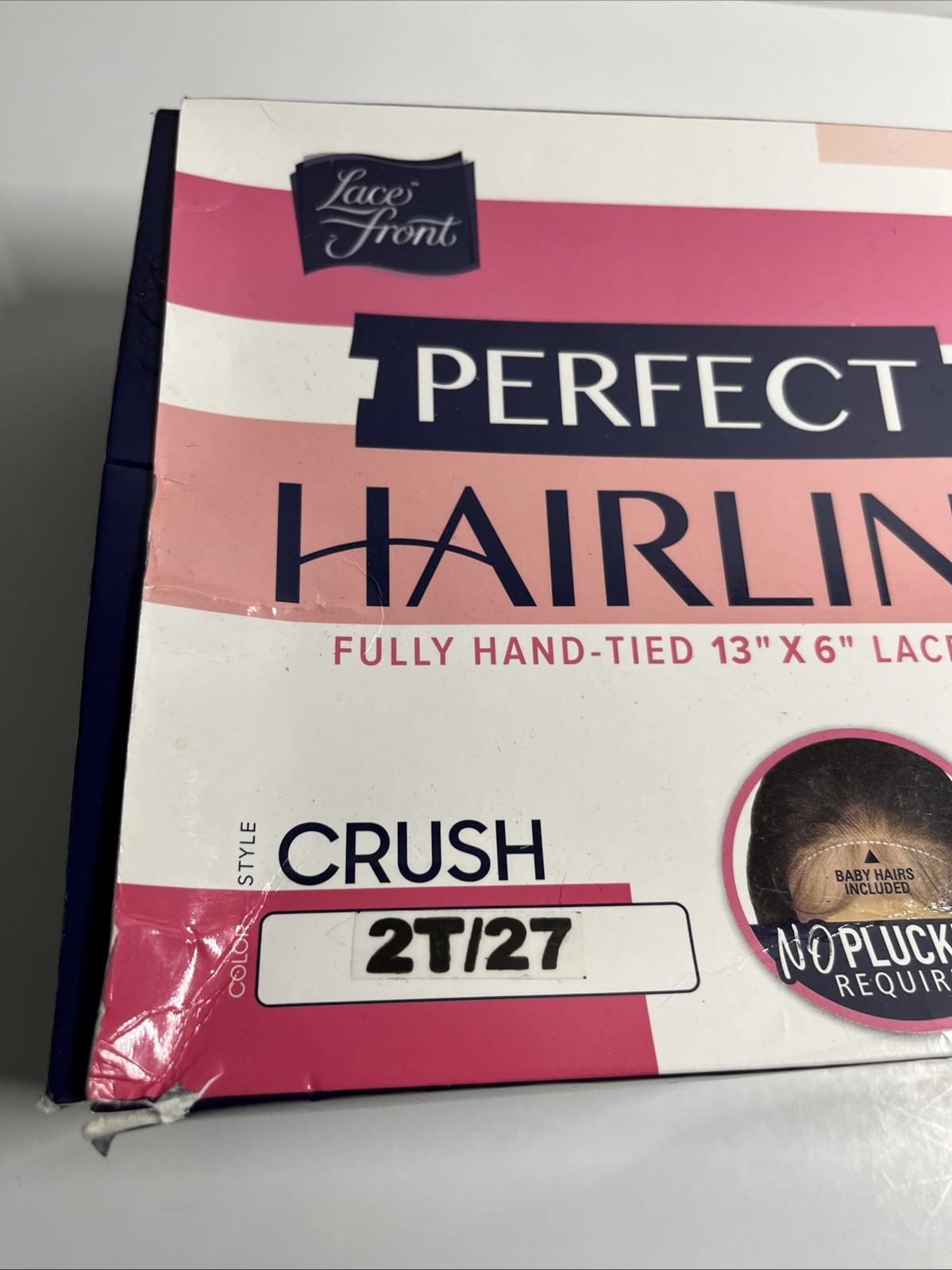 Outre Perfect Hairline Lace Front Hand-Tied 13”X6” Lace Wig (CRUSH) Color 2T/27