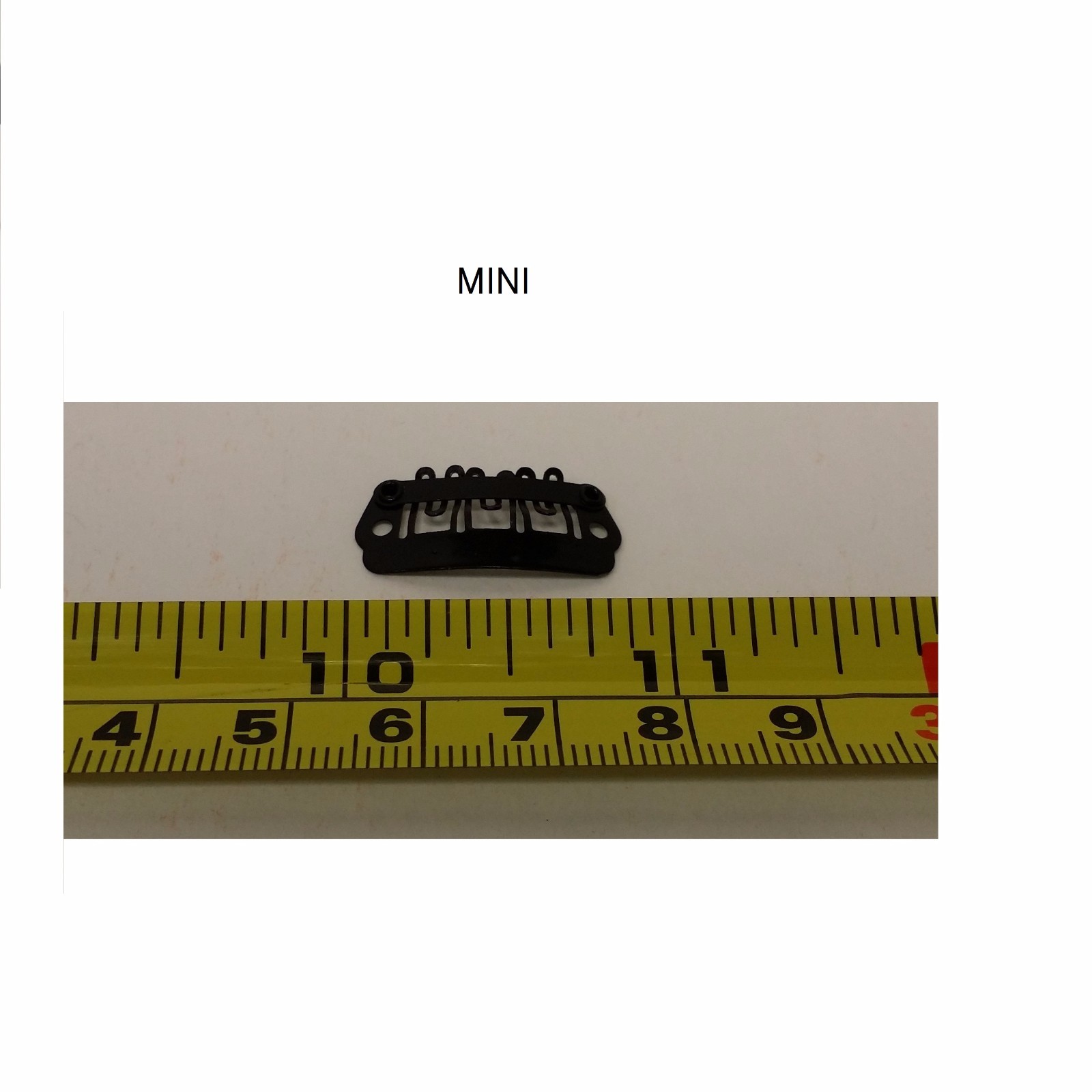 Snow Type Wig Clip (Mini / Small / Large) (Black / Dark Brown / Beige )-144pc/pk
