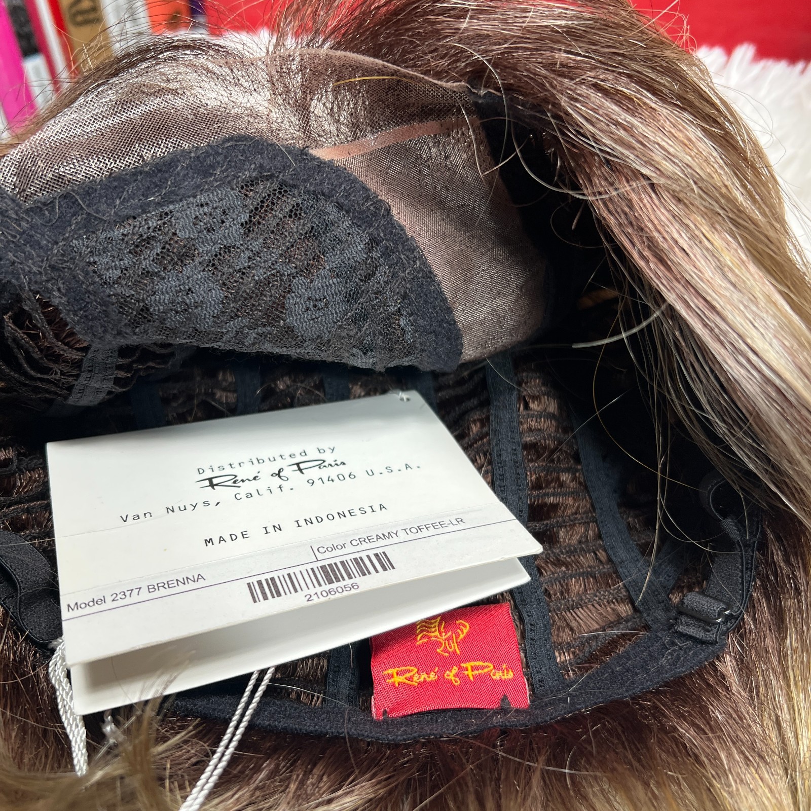 RENE OF PARIS WIG BRENNA 2377 CREAMY TOFFEE LR LACE FRONT
