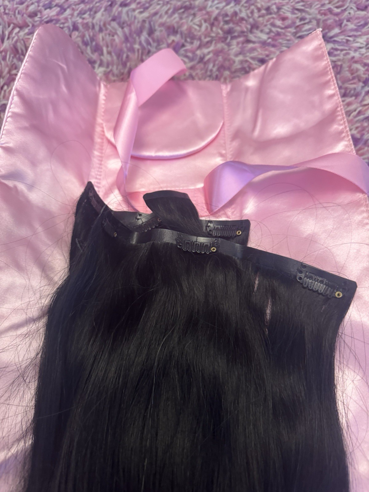 Euronext 100% Remy Human Hair Extensions 14” Platinum Blonde 10pc Clip In