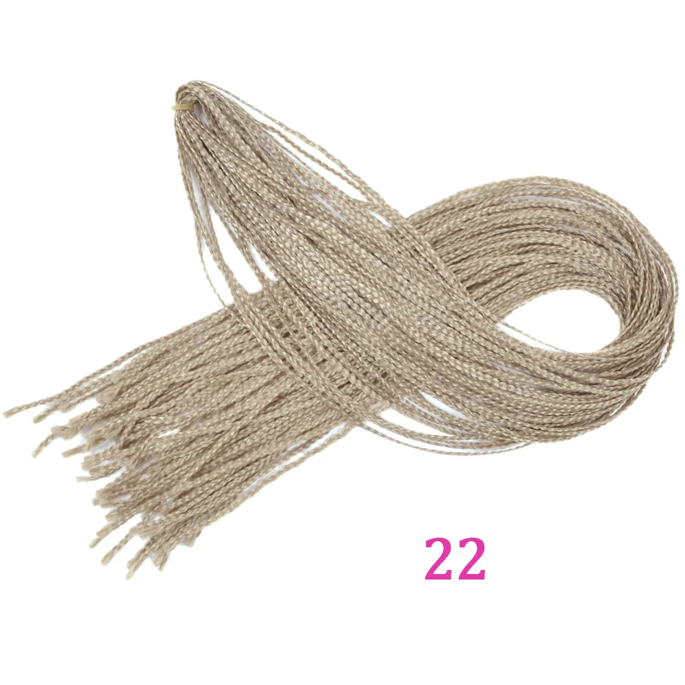 Zizi Curly Wave 28 Inch Long Synthetic Crochet Braiding Hair Extensions Thin