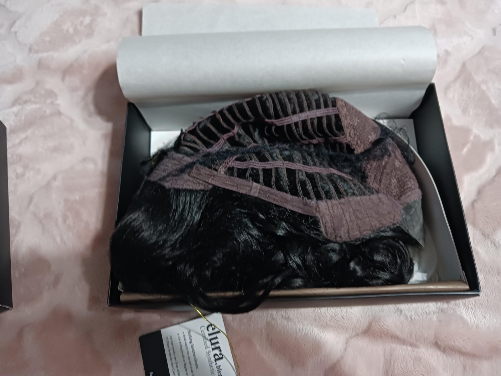 Tony Of Beverly Mambo Wig New Black Curly Layered Synthetic Classic Cap 1B
