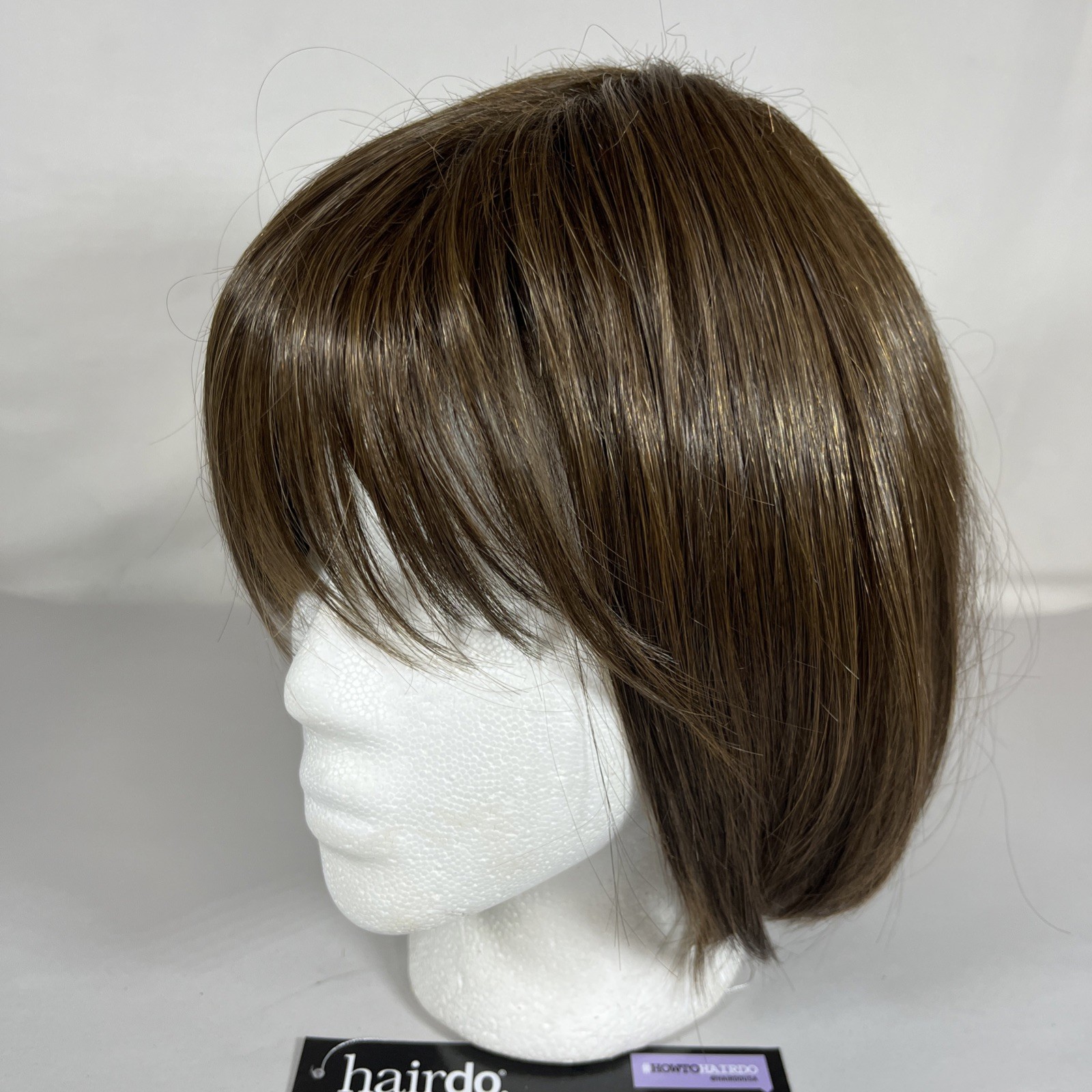 Seriously Sleek Average Bob Wig Hairdo by HAIRUWEAR Chestnut / Light Brown