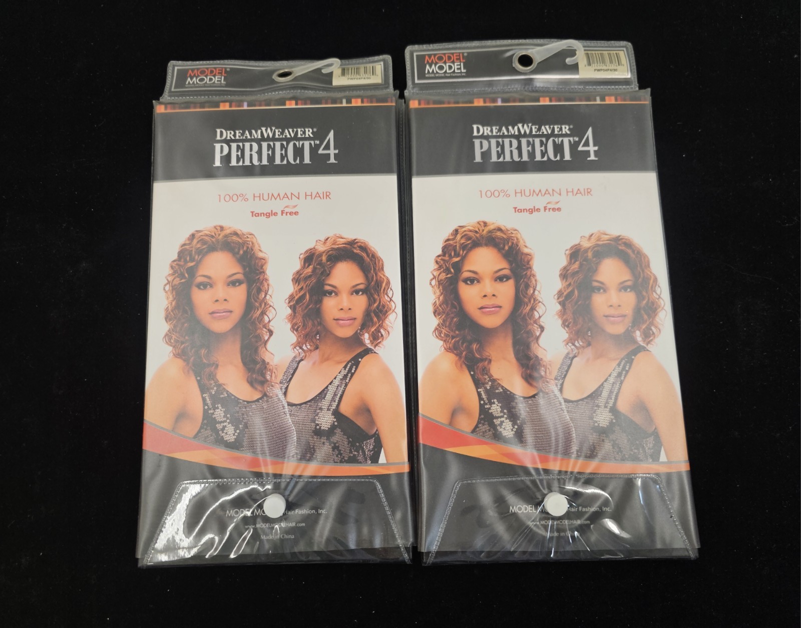 Lot Of 2 Dreamweaver 100% Human Hair – SWEET FRENCH 4pcs – Color P4/30