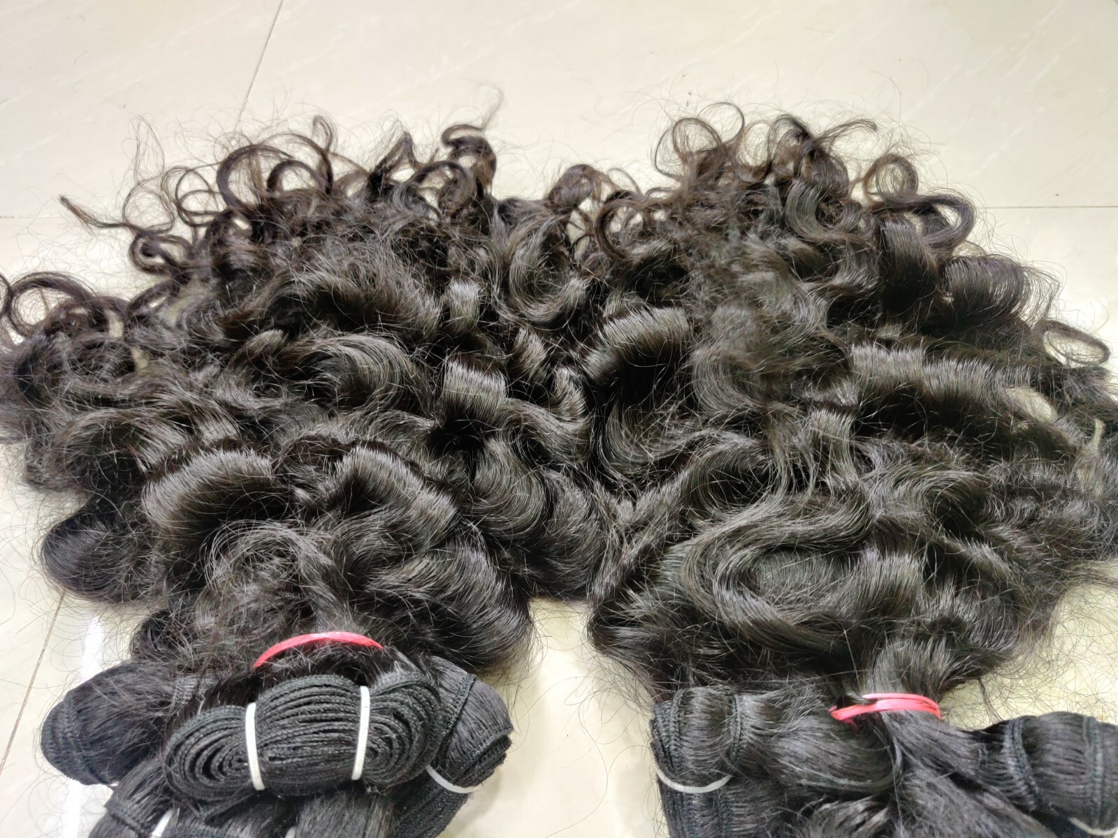Best Quality Raw Tight Curly Human Hair Extension 100 Gram Bundles