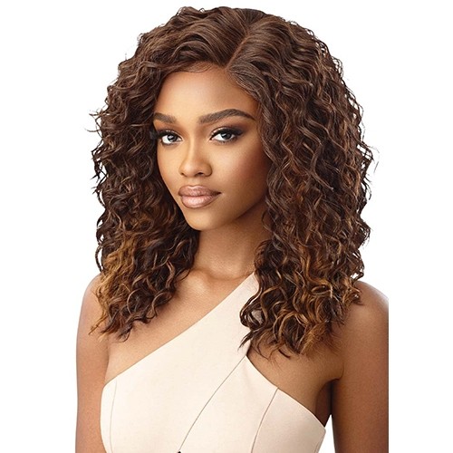 Wet&Wavy curly style with yaki hair Lace front wig – TEAGAN