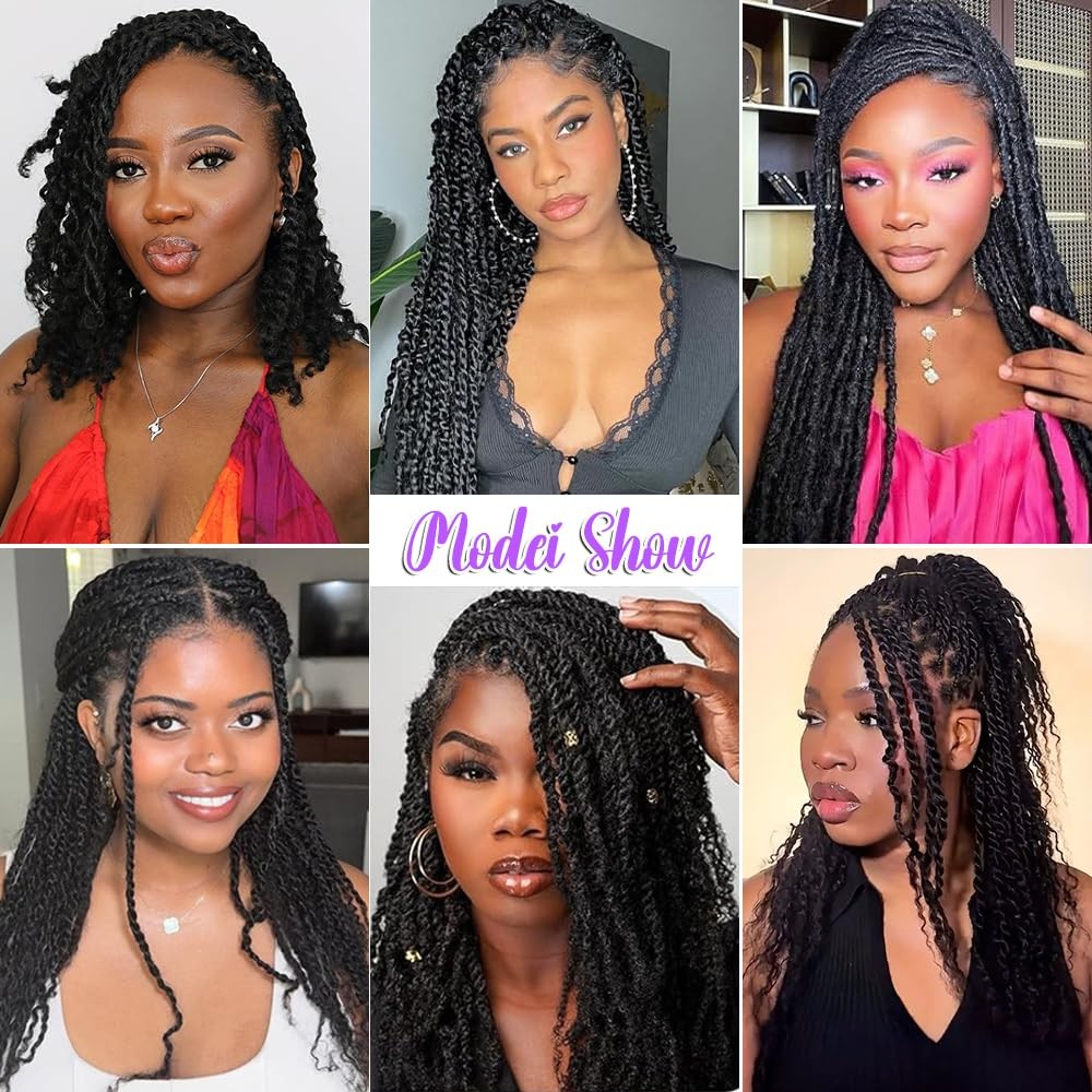 Afro Kinkys Bulk Human Hair for Dreadlocks Extensions and Locs Repair 1 Pack …