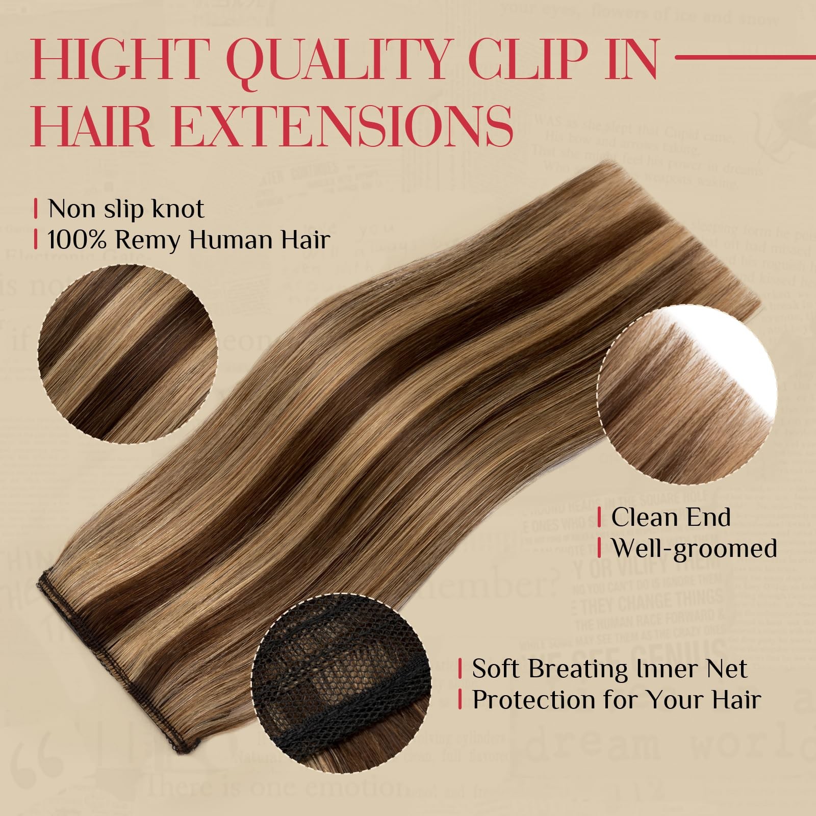 Rich Choices Short Clip In Extensions Real – Mini Clip Ins Hairpiece