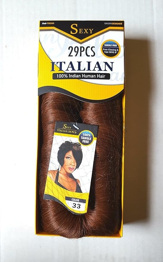 Short Pixie Finger Roll Wave 27 Wefts +Closure+Bang 100% Virgin Human Hair Set