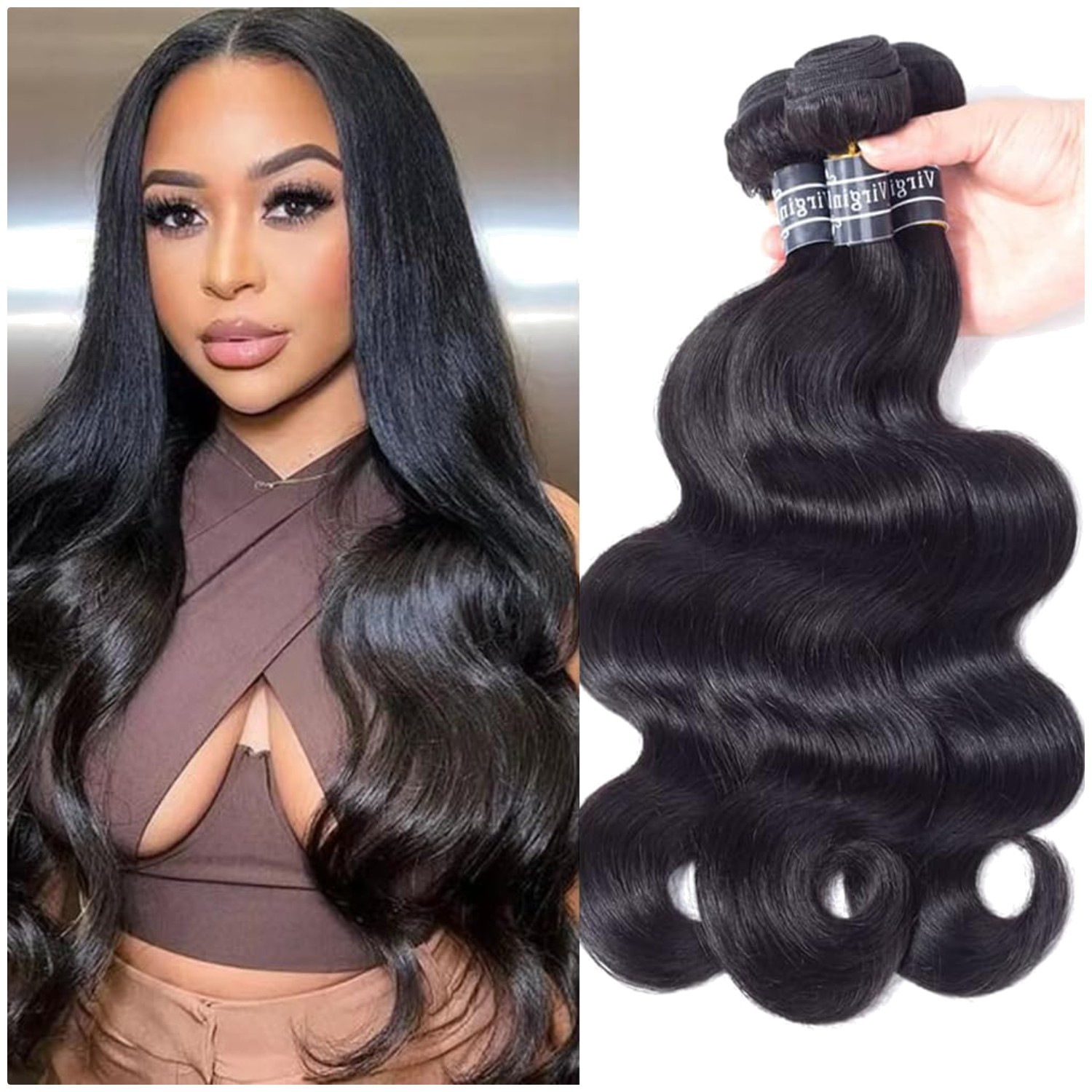 100% Brazilian Human Hair Bundle Pack