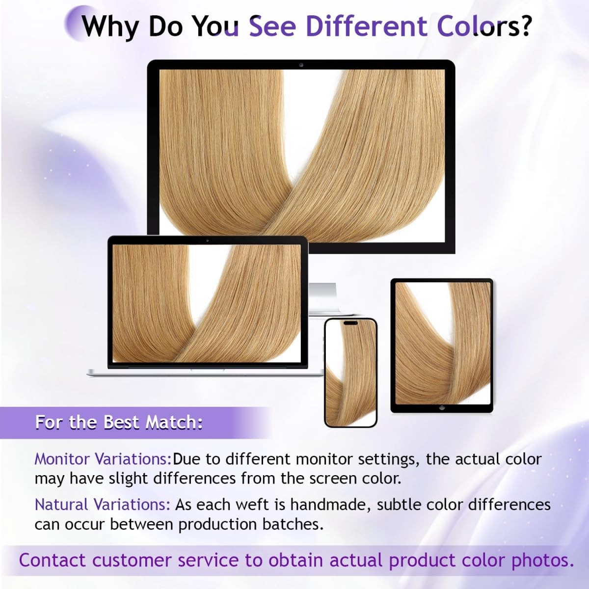 24″ Clip-In Real Human Hair Extensions, 120g, 8pcs, Seamless Double Weft, #27 Ho