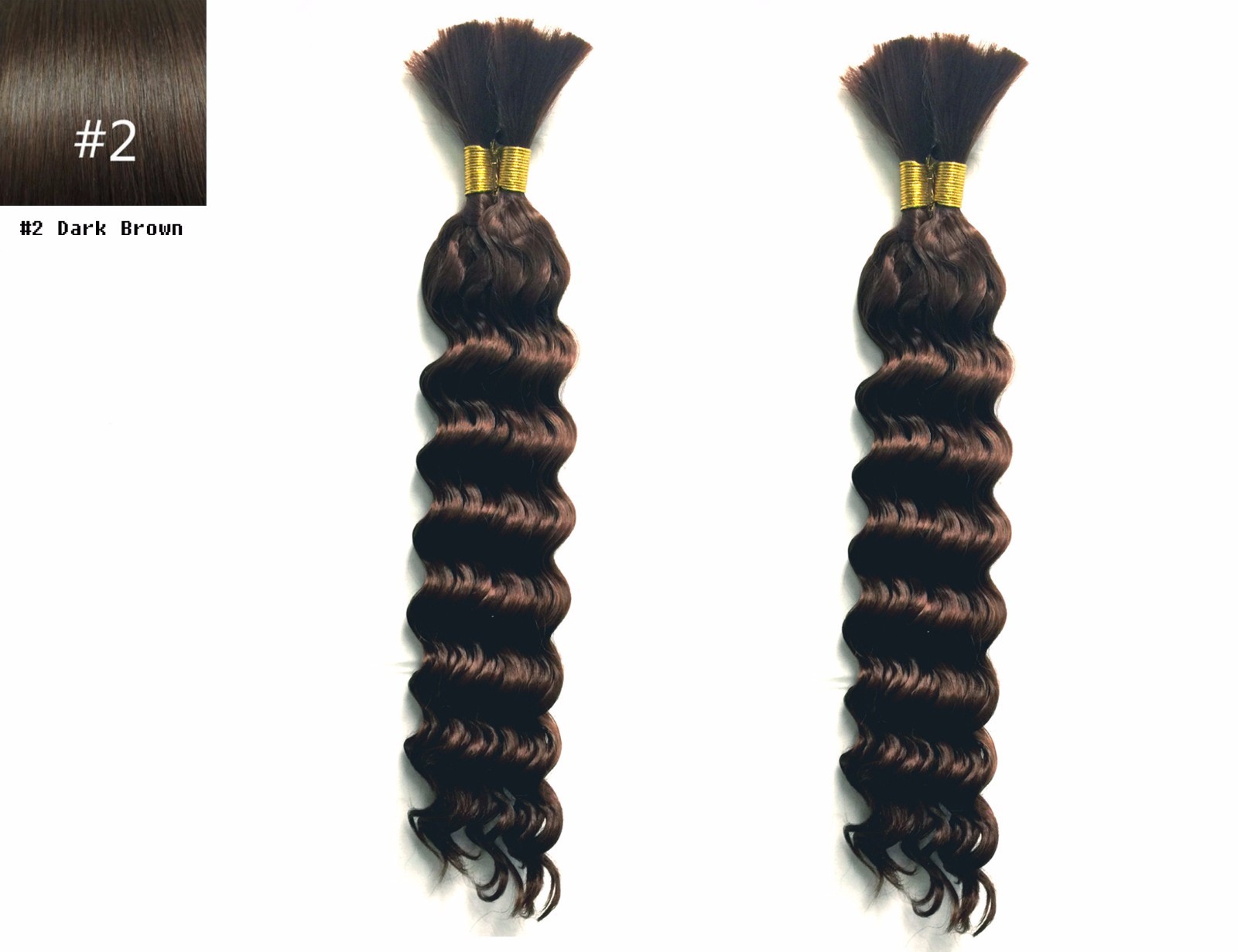 Deep Wave Box Braiding Micro Braids Bulk Hair 18 inch Top Quality Synthetic Hair