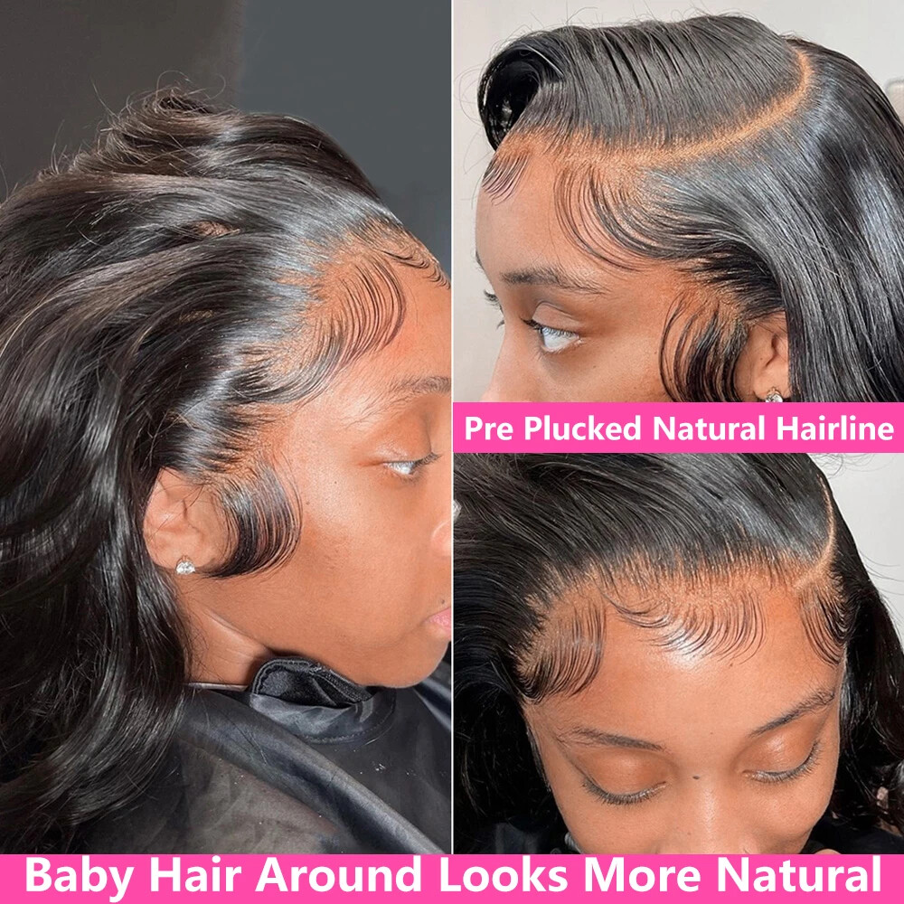 13×4 13×6 Lace Front 360 Lace Frontal Wig Human Wigs Women 5×5 Wig 200 Density