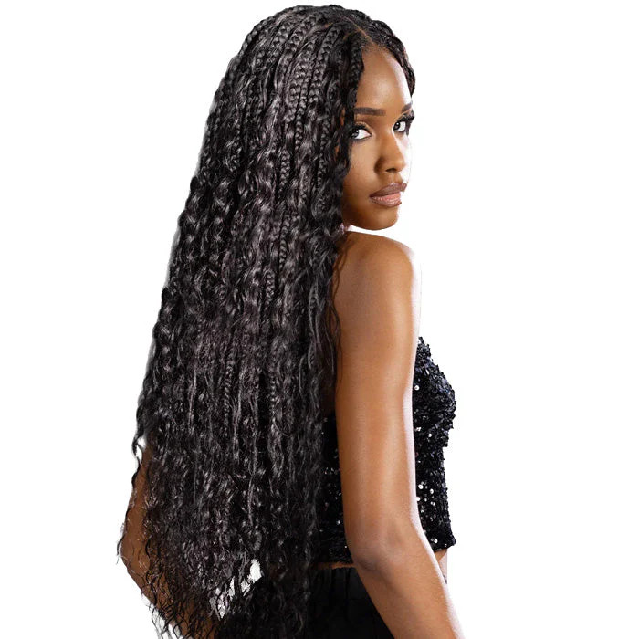 Sensationnel Empire 100% Human Hair Feather Crochet Braids – BOHEMIAN 10/12″