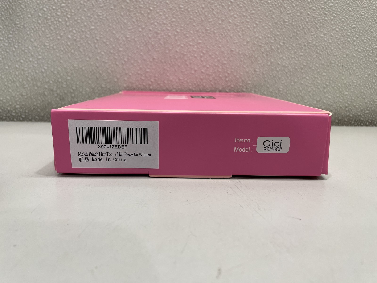 Molefi Cici Ombre Blonde Synthetic Topper Hair With Large Coverage,19in