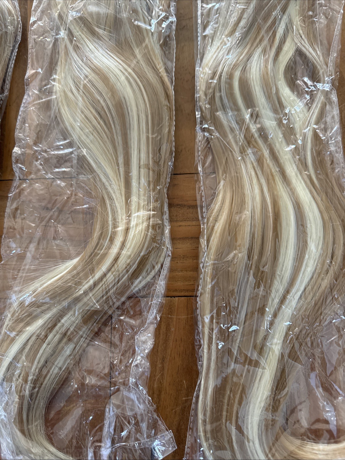 synthetic hair bundles Set Of 3 Shades Of Blonde 500