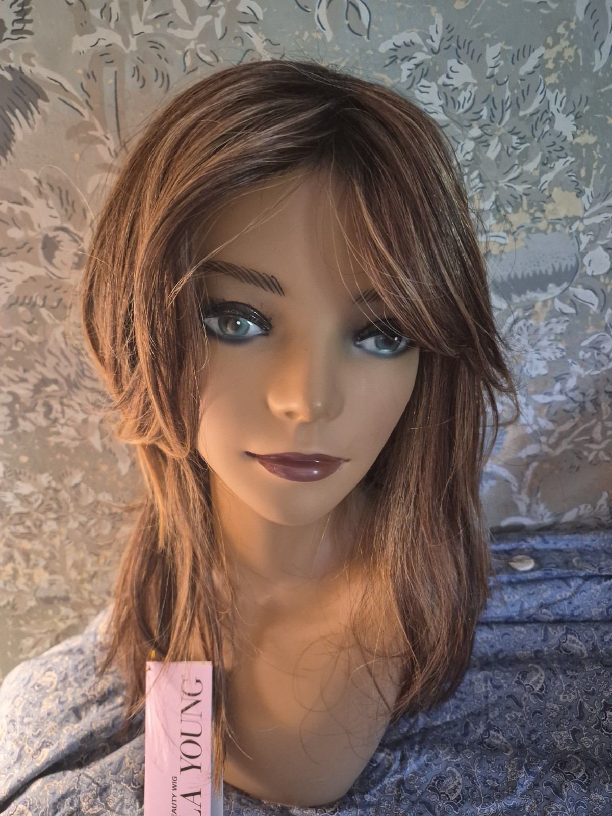 Paula Young VersaFiber A0040 NOLA Layered Straight Wig Free-Part Heat Resistant