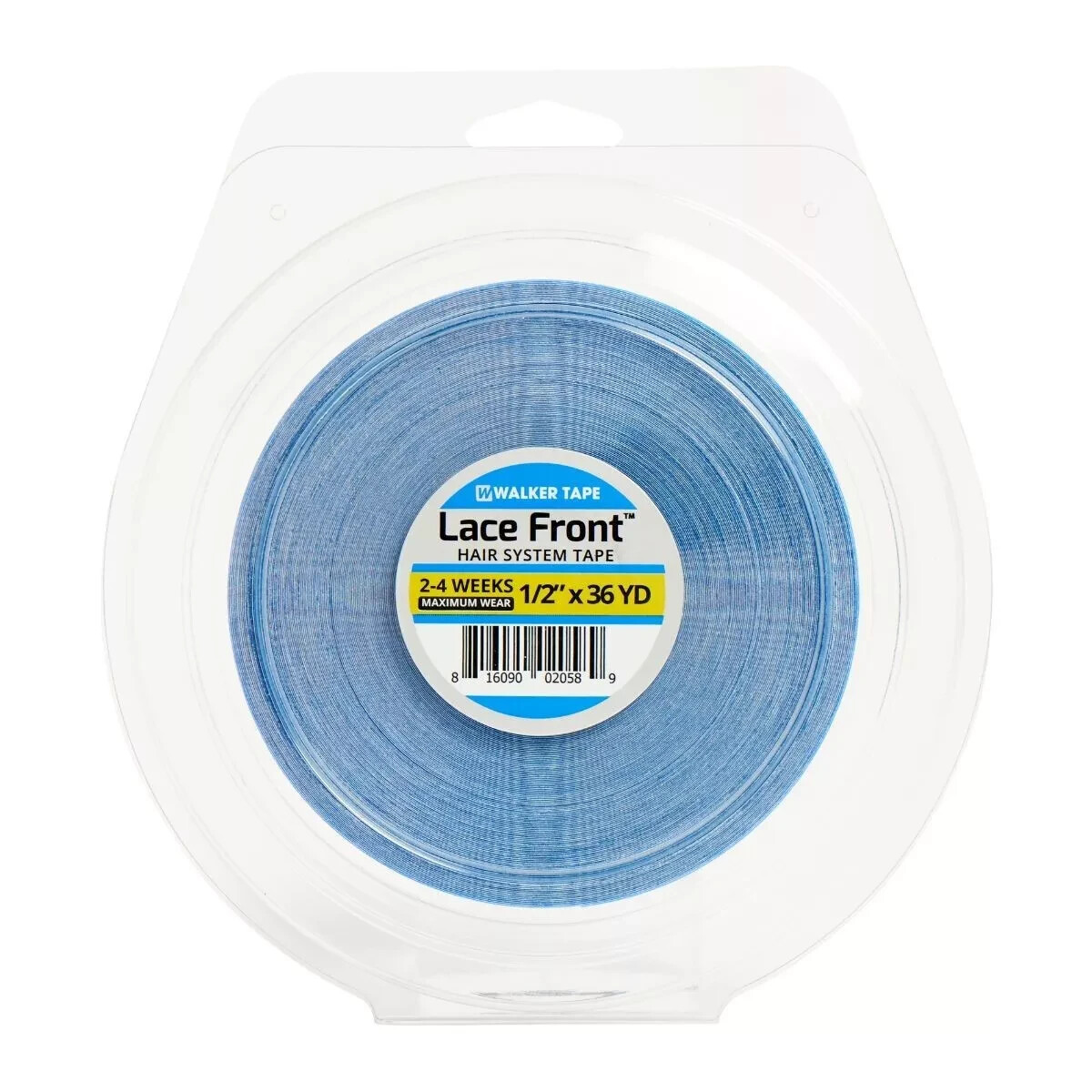 Lace Front Hair System Tape By Walker Tape 1/2 inch X 36 yard Roll