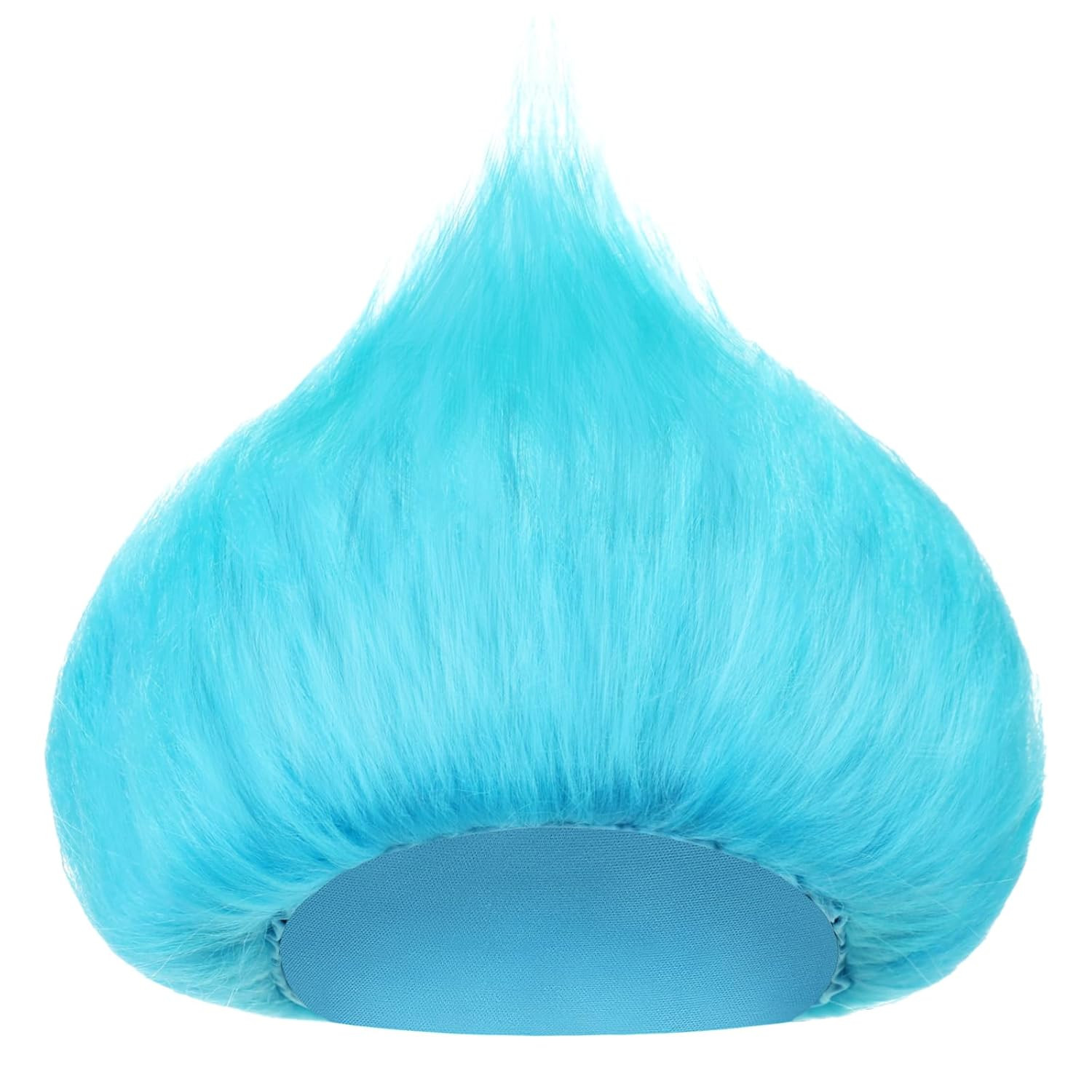 Unisex Funny Wig Hairy Costume Funky Hairband Crazy Wig Hair for Mardi Gras Hall
