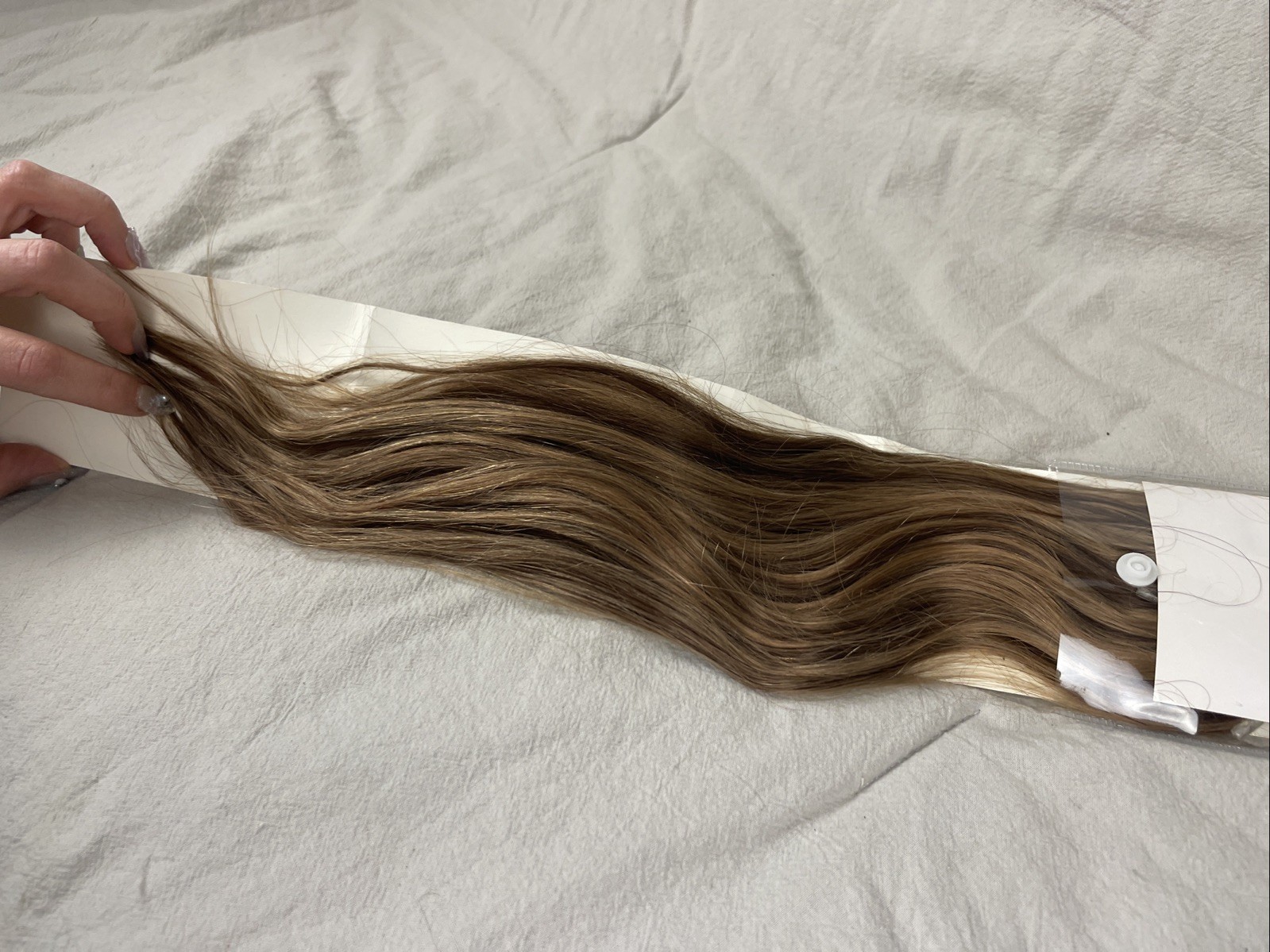 NWT Sunny Hair 100% Human Remy/Virgin Hair Extensions 20” Blonde Mixed Microbead