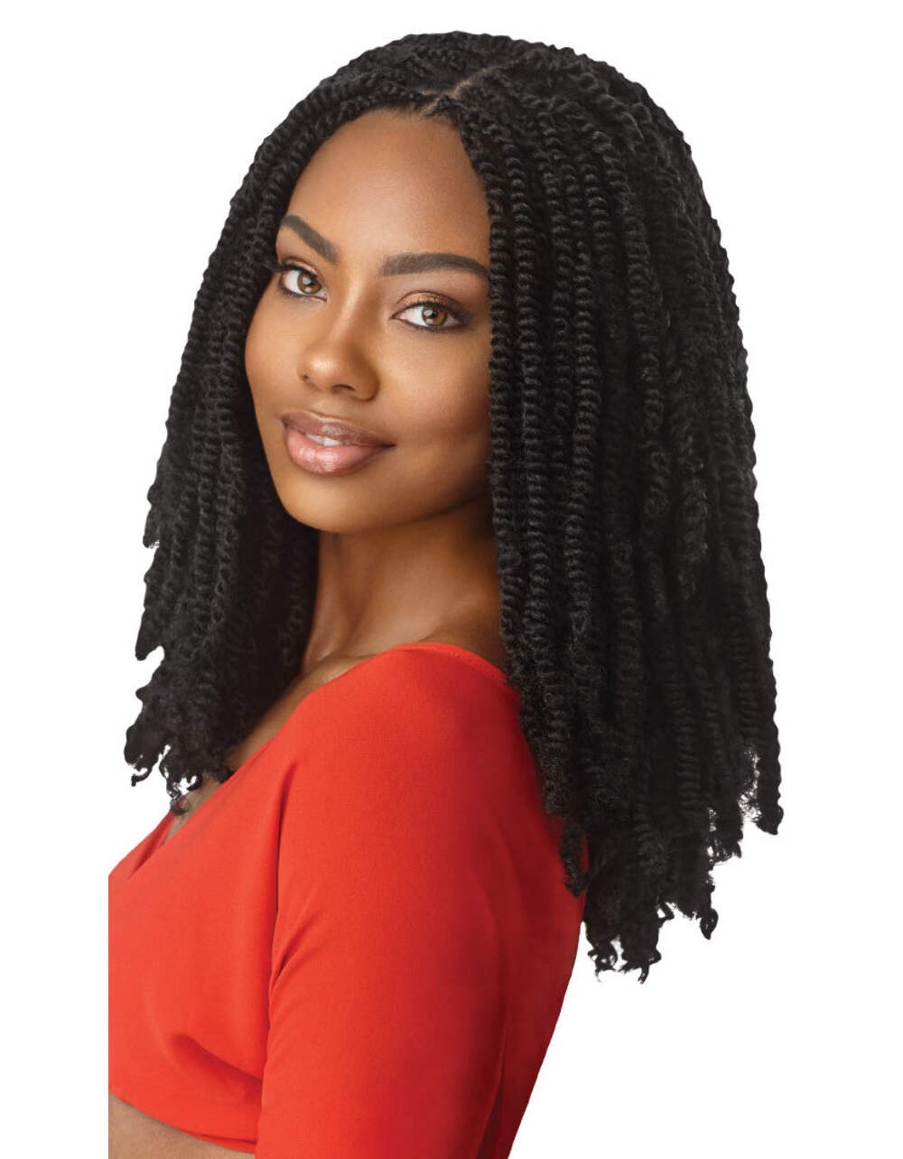 Outre – X-Pression Twisted Up 3X Springy Afro Twist 16″