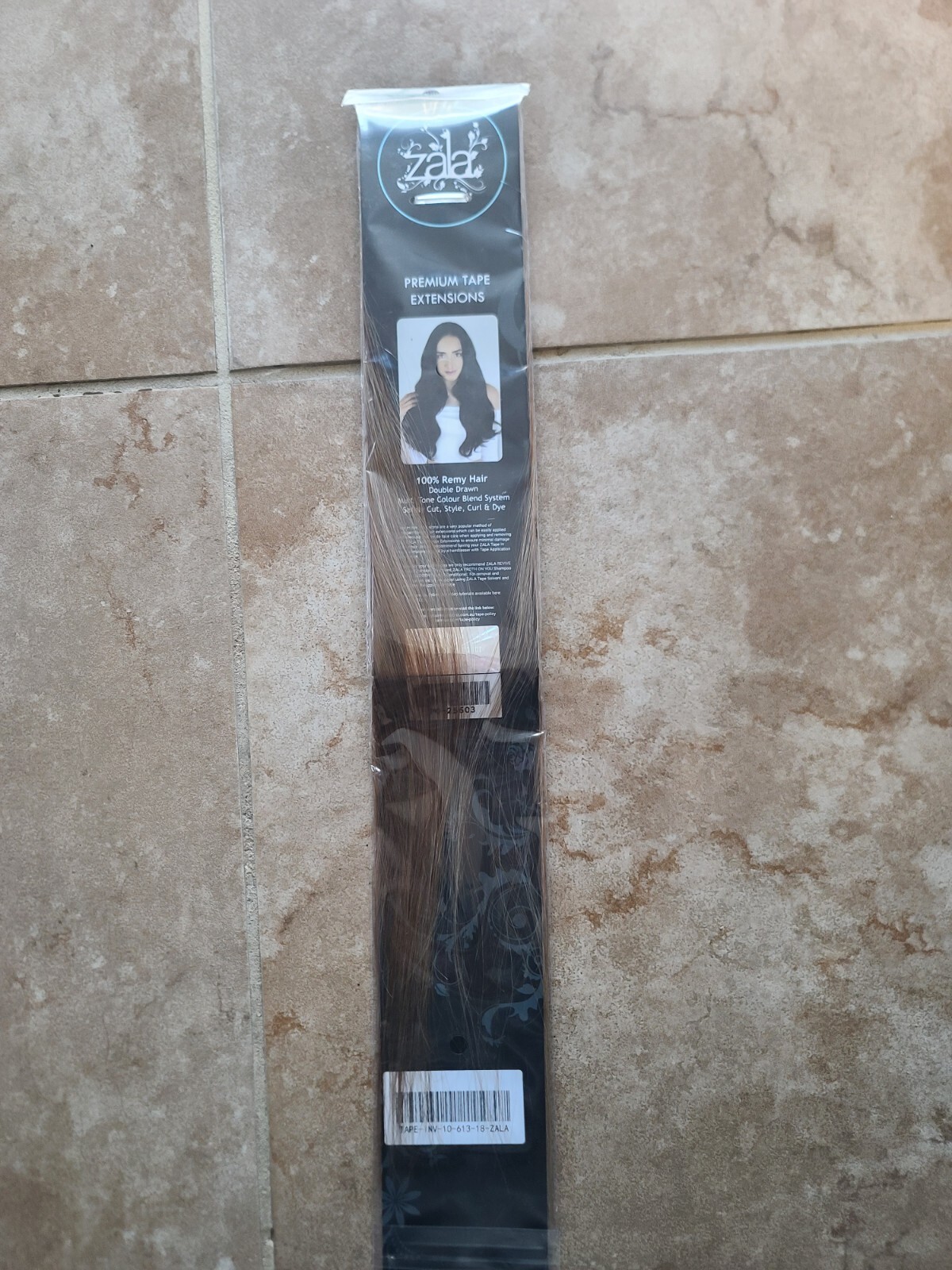ZALA hair Extensions Multi Color Blend System Safety Cut, Style, Curl & Dye