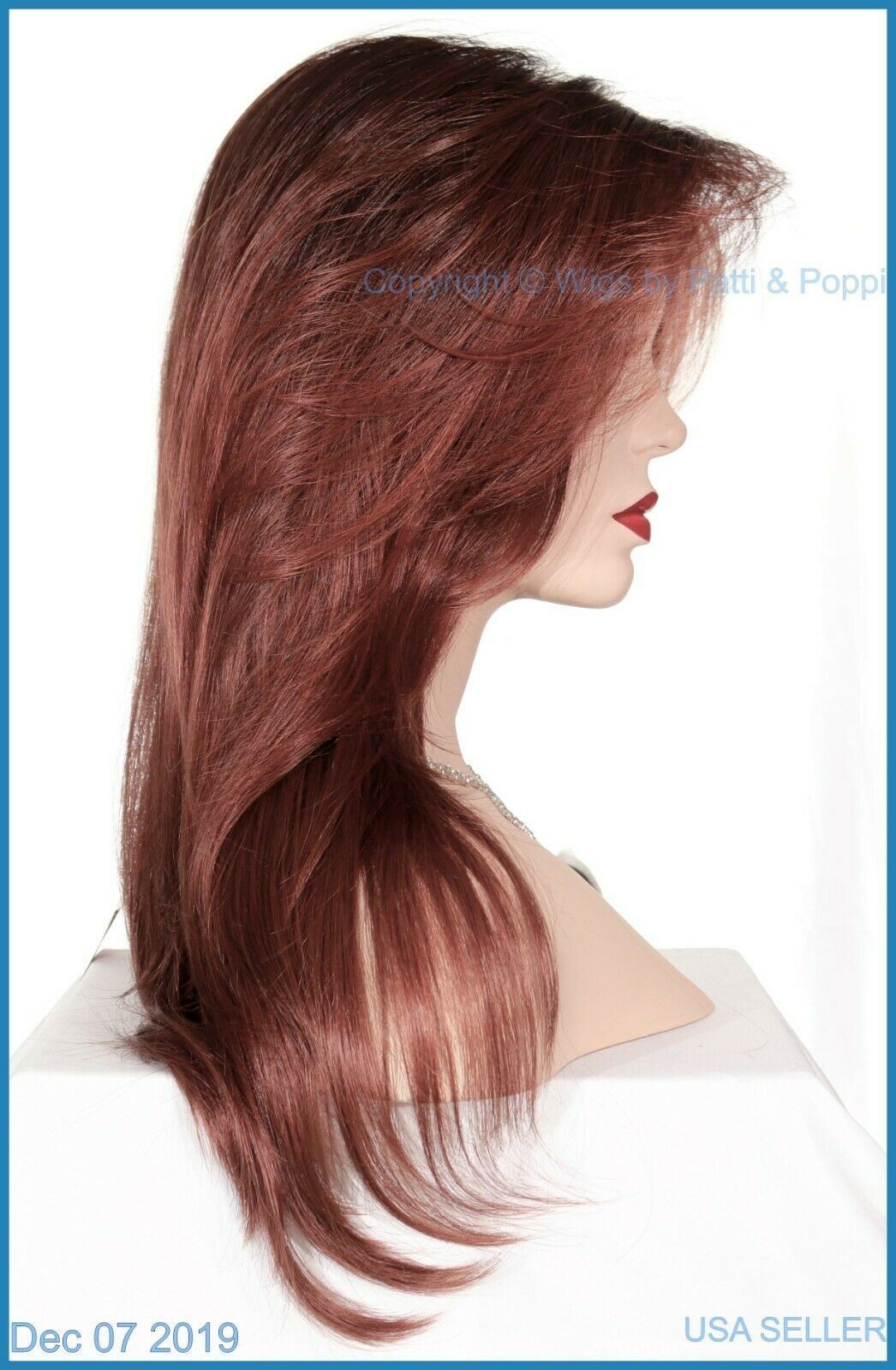 ANGELICA | NORIKO WIG | RED CRIMSON-LR | LONG SEXY CUTE -1 504