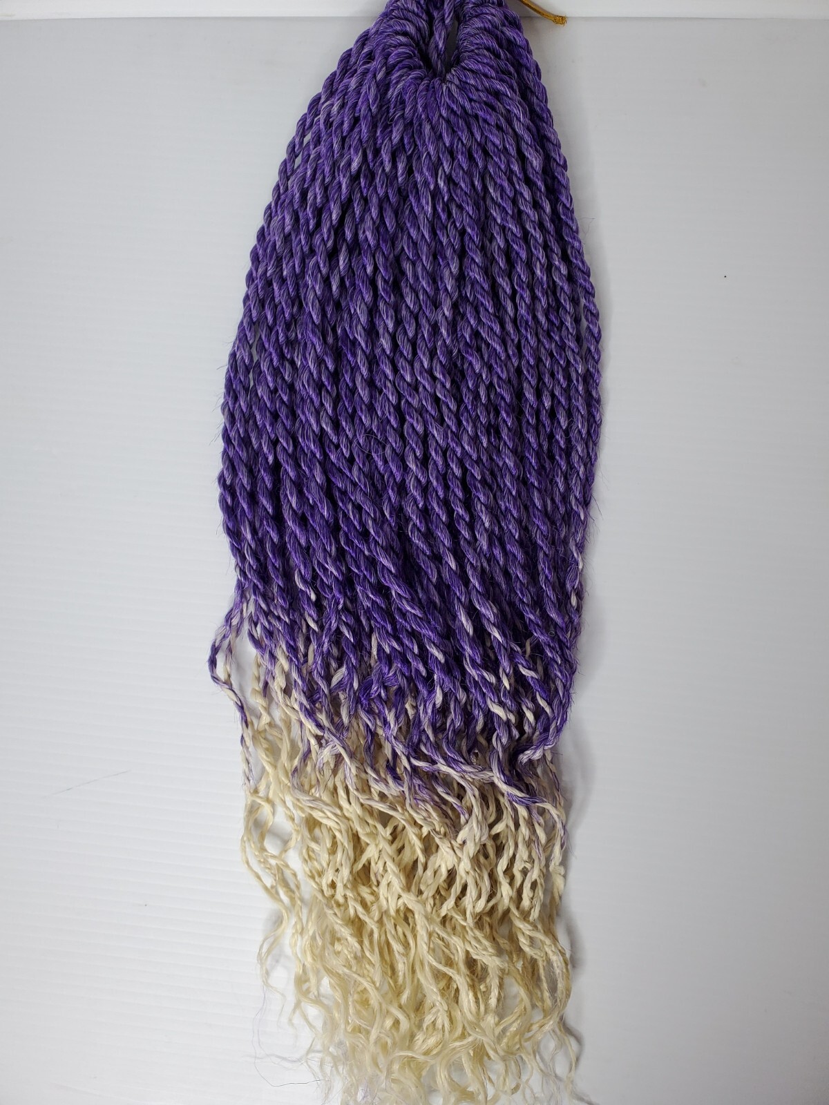 handmade crochet twist hair extensions 24″ Long Medium 20 Individual twist