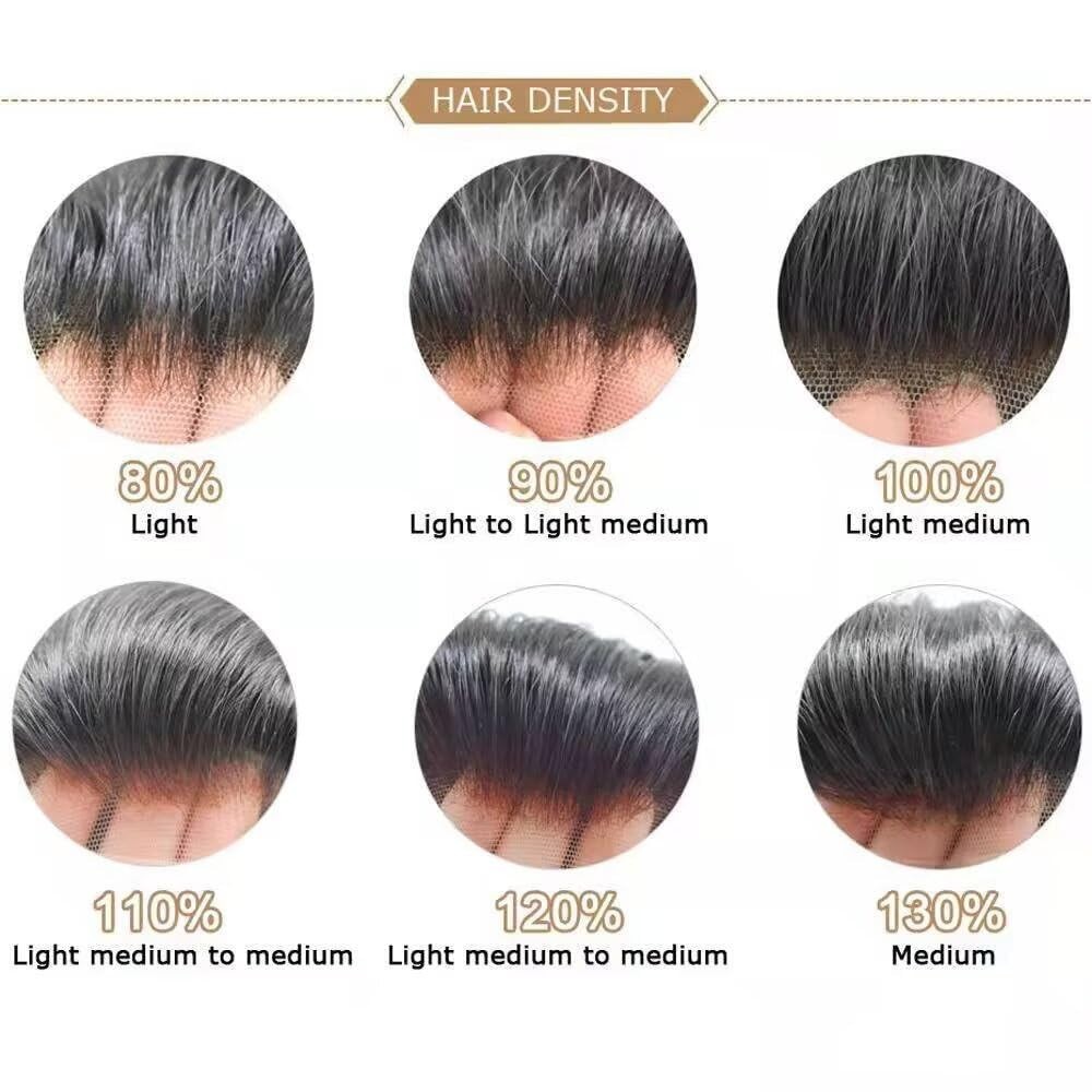 Swiss Lace Front Poly Lace Skin Hair Replacement Systems MensToupee Hairpieces