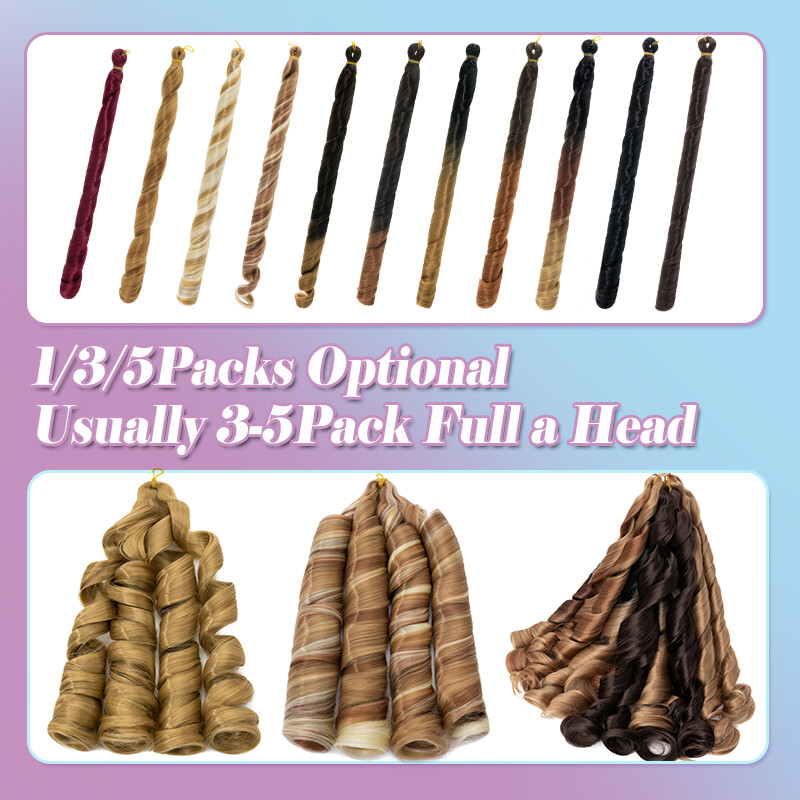 Darling Empress French Curl Braids Loose/Curly Braids Extension Pre Stretched US