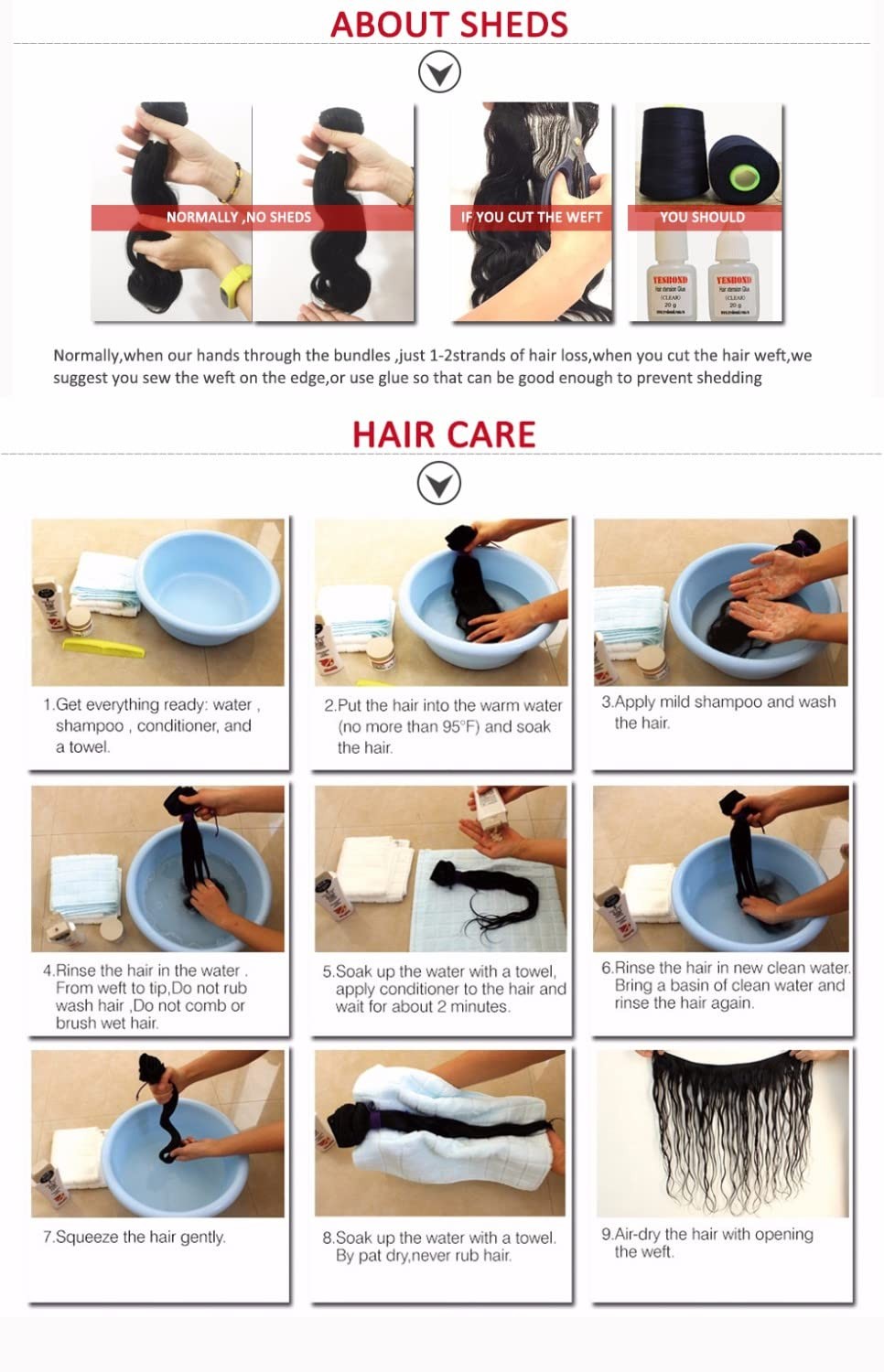 Qeuope Ombre Two Tone Color 4 Mixed Color 30 Deep Curly Bundles 30 32 34 Inch