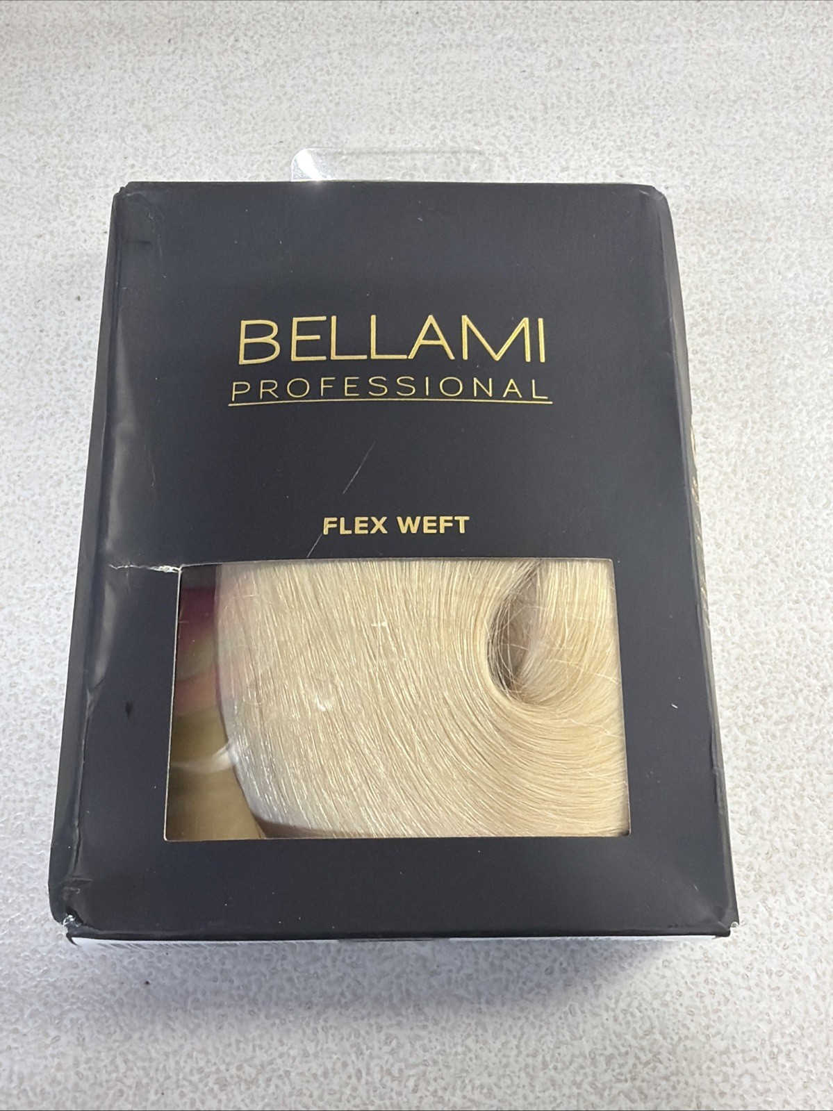 BELLAMI FLEX WEFT HAIR EXTENSIONS 16in Beige Blonde #90 – 120g