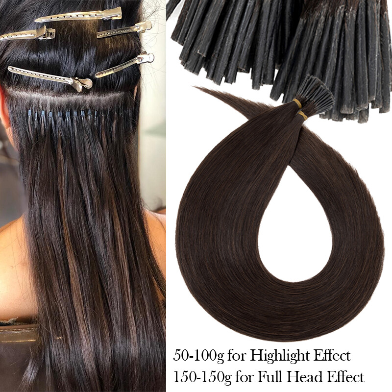 Itip Micro Loop Bead Tip Stick I Tip 100% Remy Human Hair Extensions Thick 1G/S