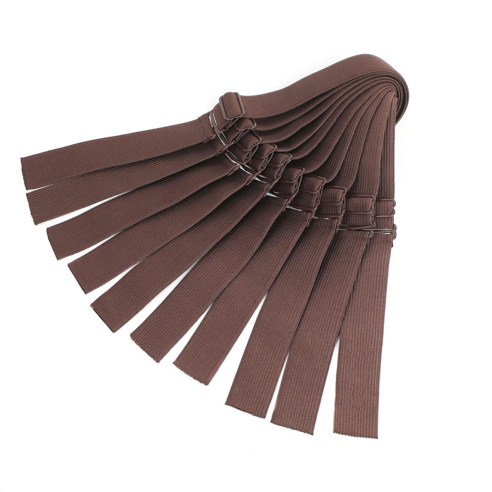 10 Pcs 1 Inch Adjustable Wig Bands Straps for Wigs Making Closed Wigs Lace Wigs