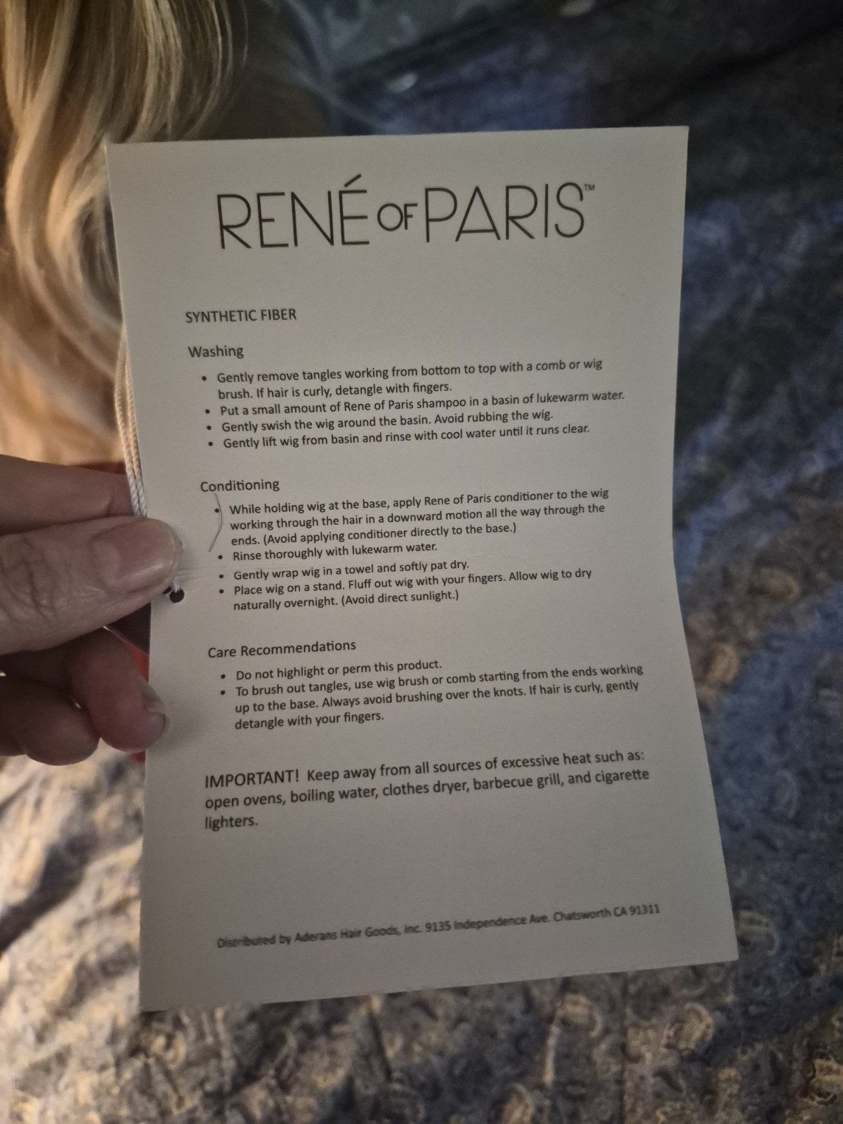 Rene of Paris Wren Synthetic Wig Wavy Layered Classic Cap Moonstone 2401