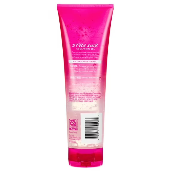 Suave Style Lock Sculpting Hair Gel, Alcohol-Free, Maximum Hold, Soft & Smooth,